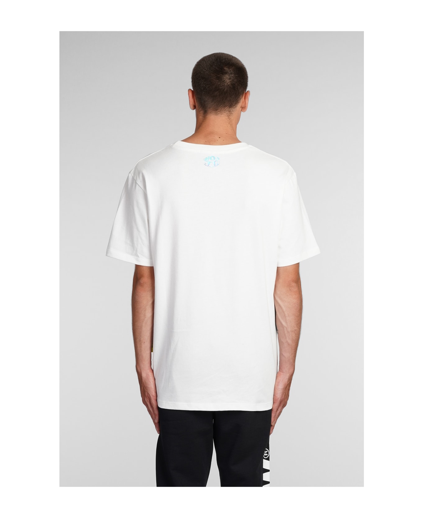 Barrow T-shirt In White Cotton - white