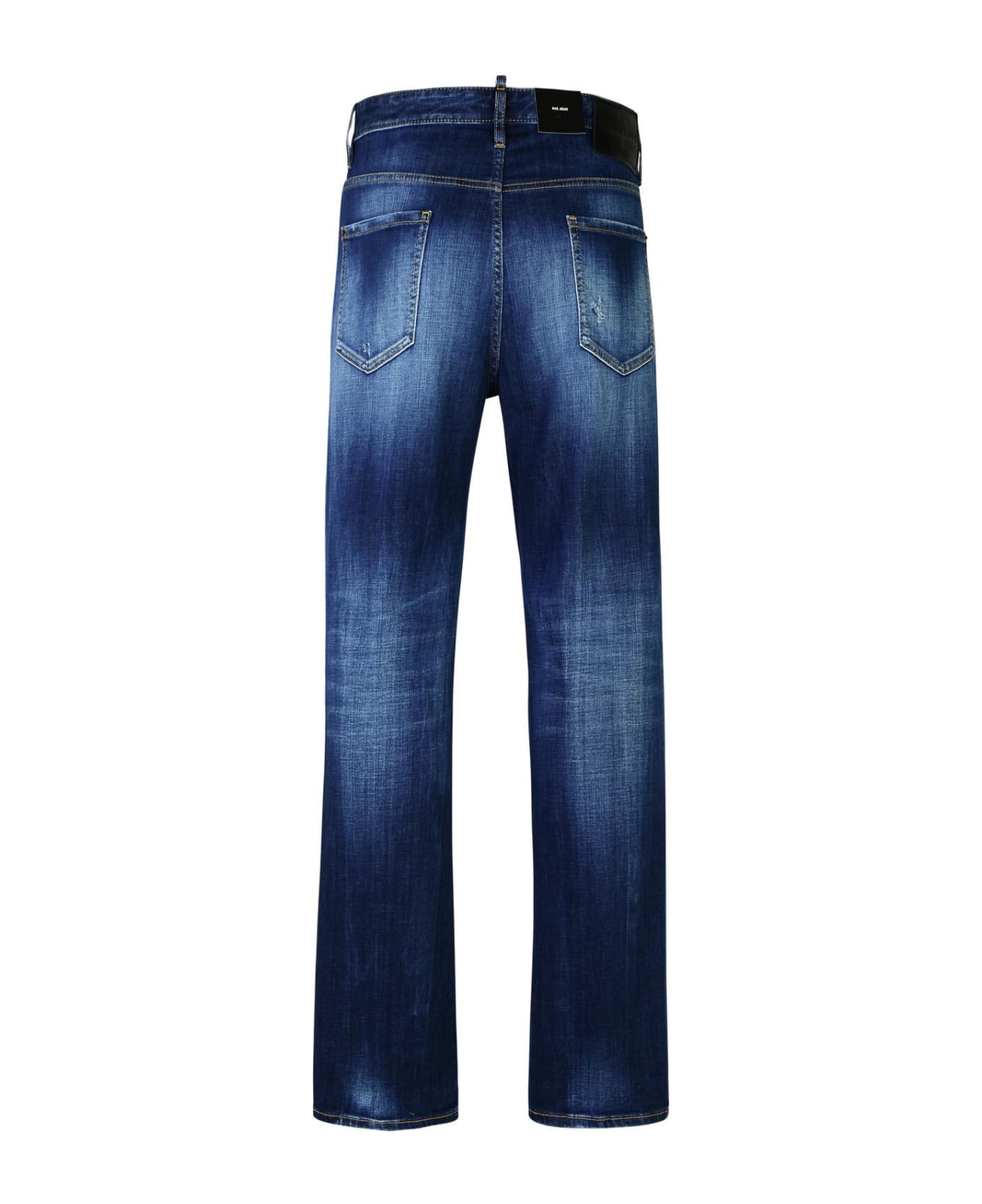 Dsquared2 642 Blue Cotton Denim Jeans