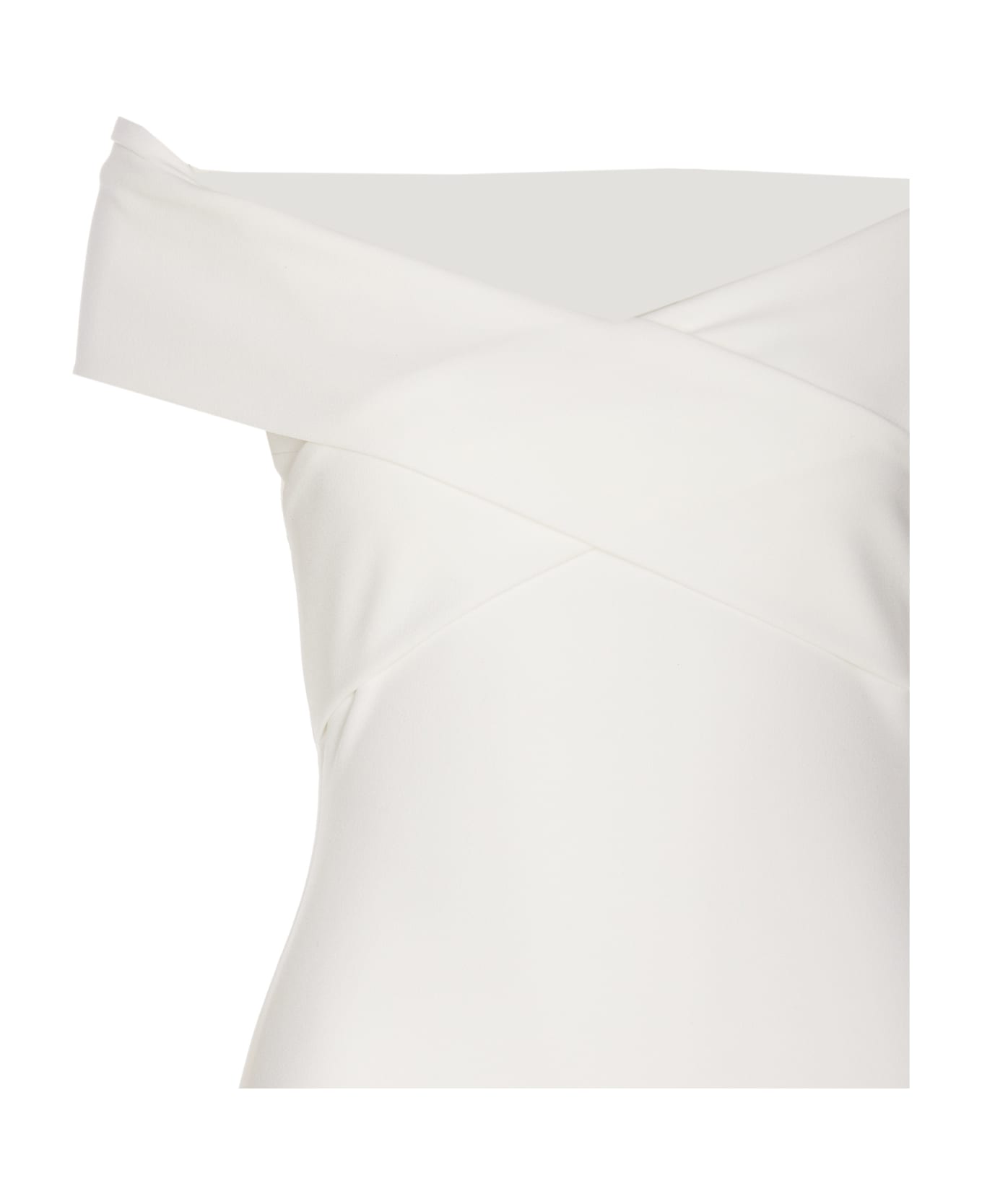 Solace London Ines Maxi Dress - White ワンピース＆ドレス