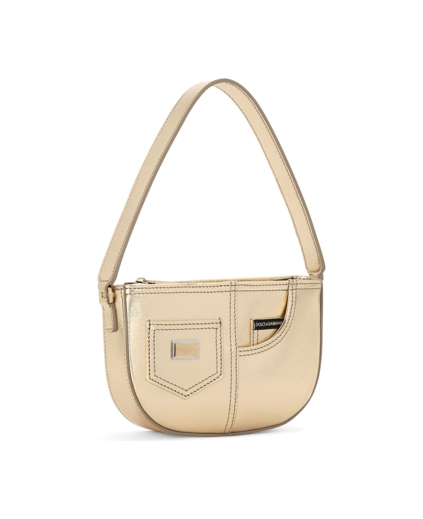 Dolce & Gabbana Borsa A Spalla - Gold