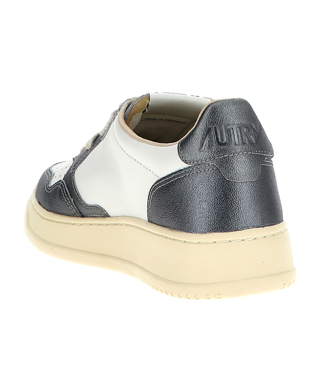 Autry 'medalist Low' Sneakers - Silver