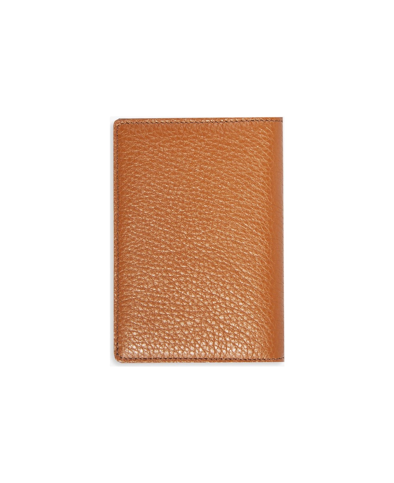Larusmiani Passport Cover "concorde" - light brown