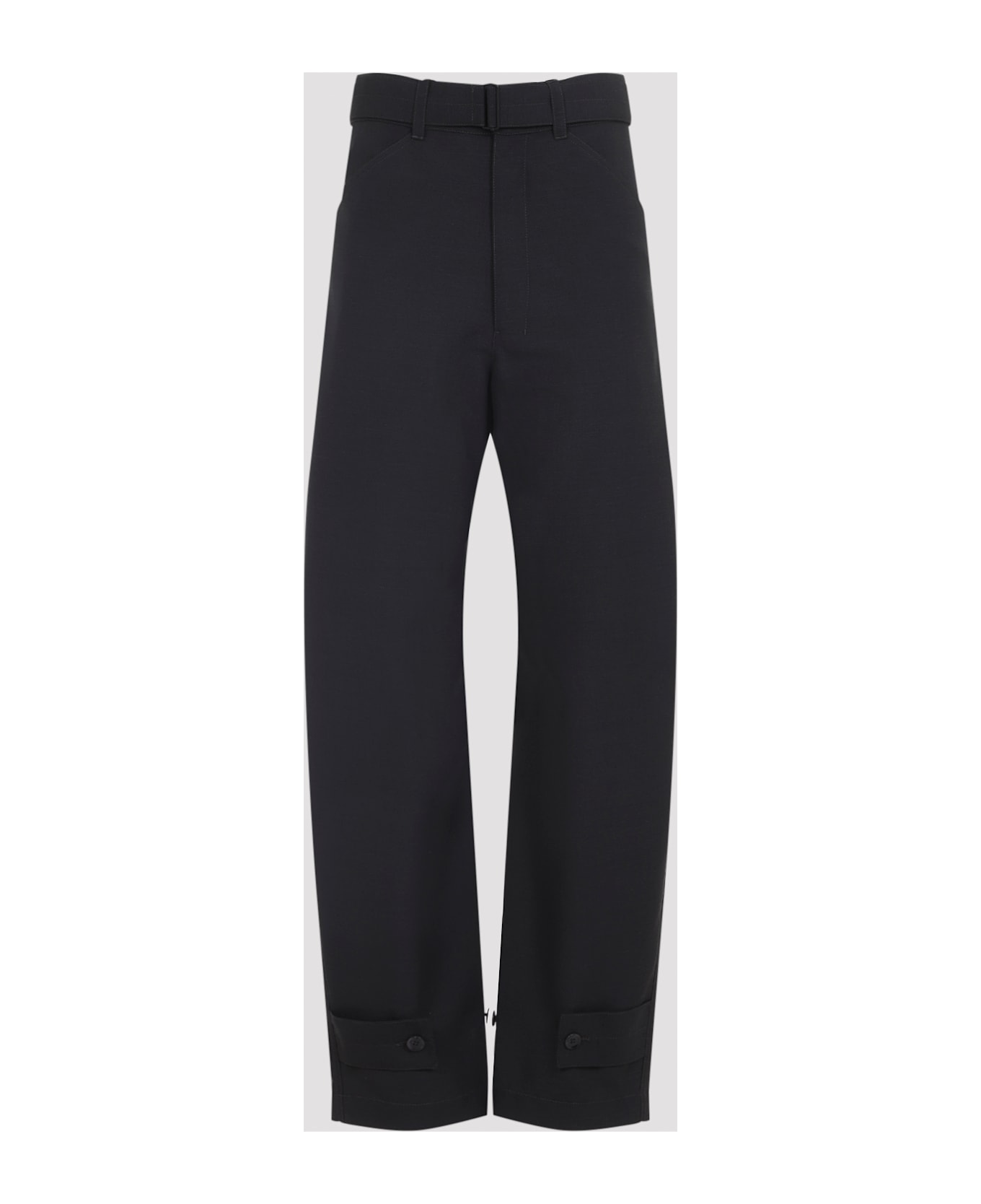 Lemaire Curved Tailored Pants - GREY