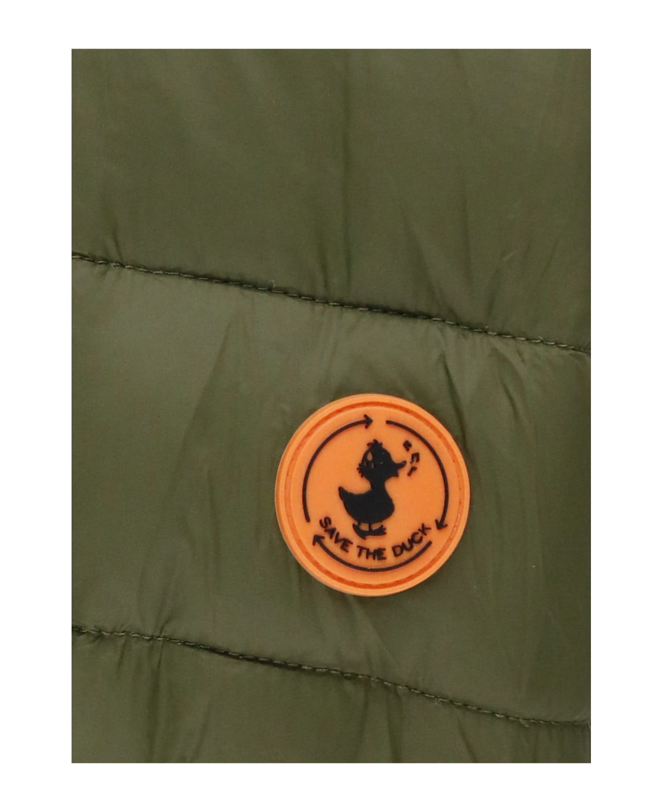Save the Duck Oliver Reversible Padded Jacket - Green Black コート＆ジャケット