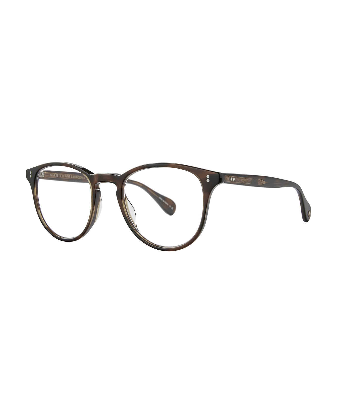 Garrett Leight Manzanita Spotted Brown Shell Glasses - Spotted Brown Shell アイウェア