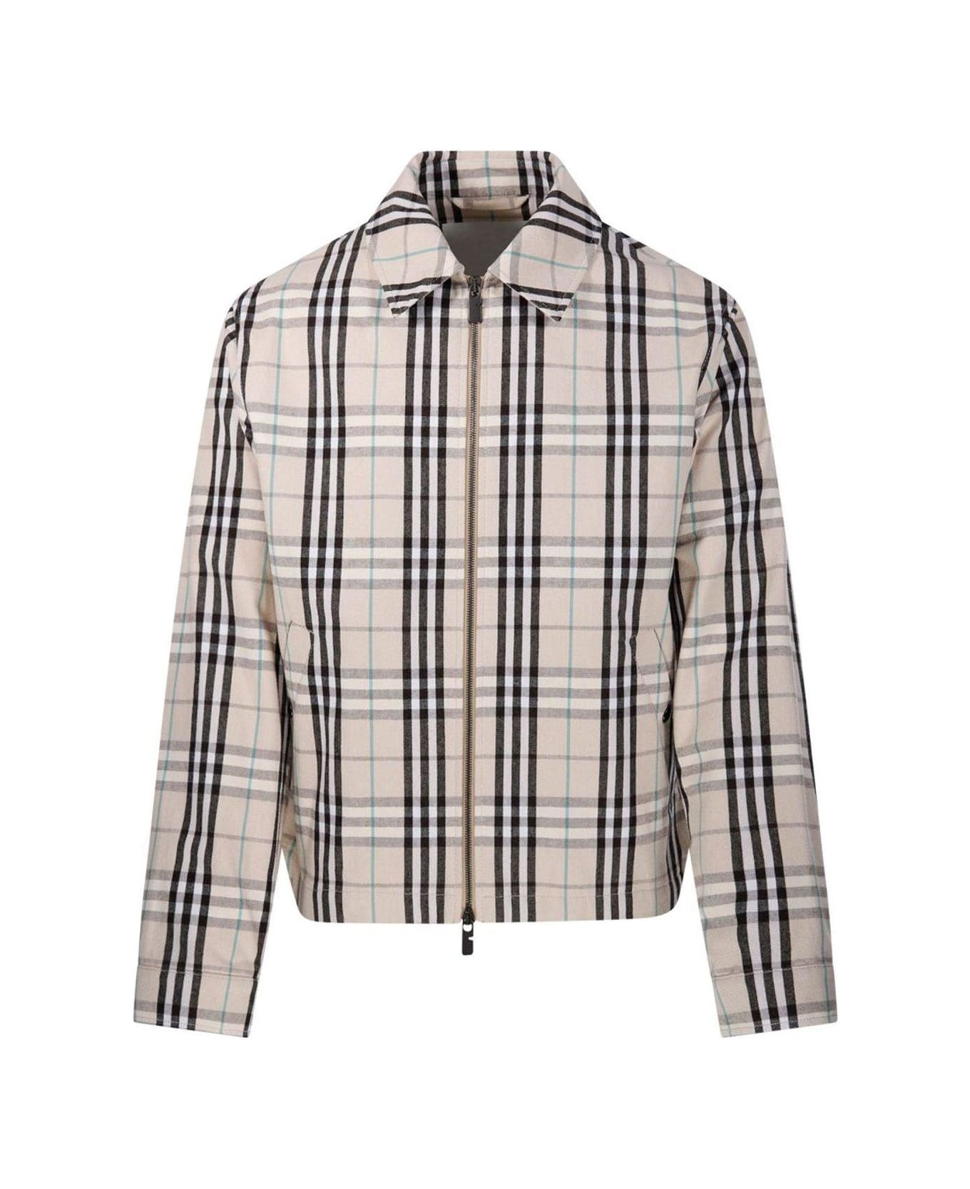 Burberry Embroidered Cotton Jacket - HUSKIPCHECK