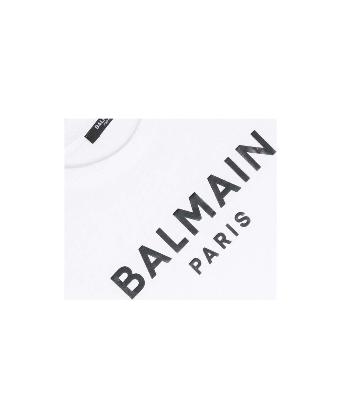 Balmain T-shirt With Print - White