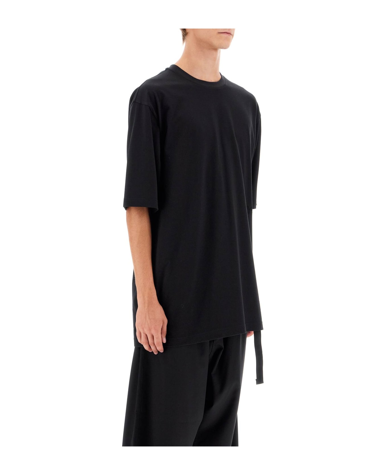 Y-3 Logo T-shirt - BLACK (Black)