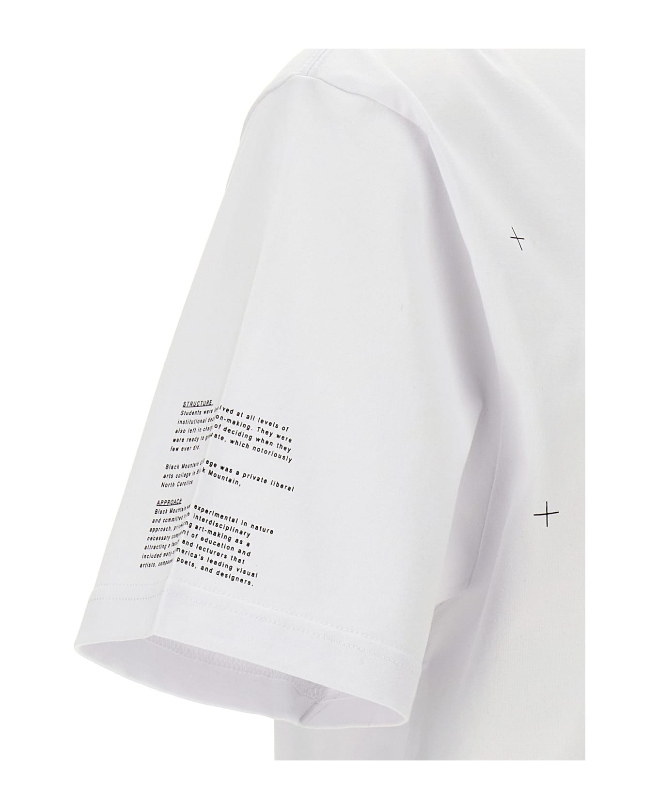 Stampd 'mountain Transit' T-shirt - White/Black シャツ