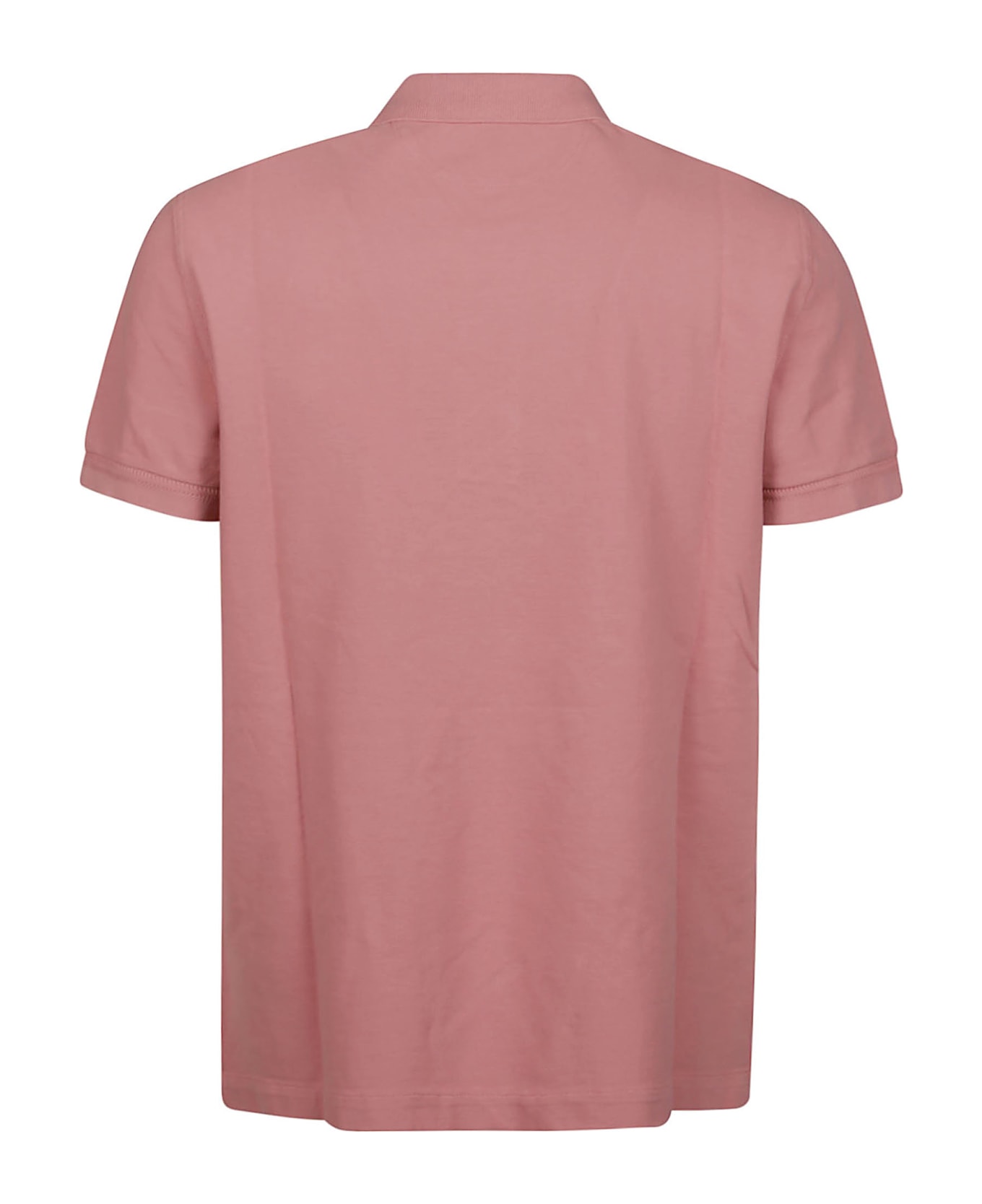 Tom Ford Tennis Piquet Short Sleeve Polo Shirt - Pink
