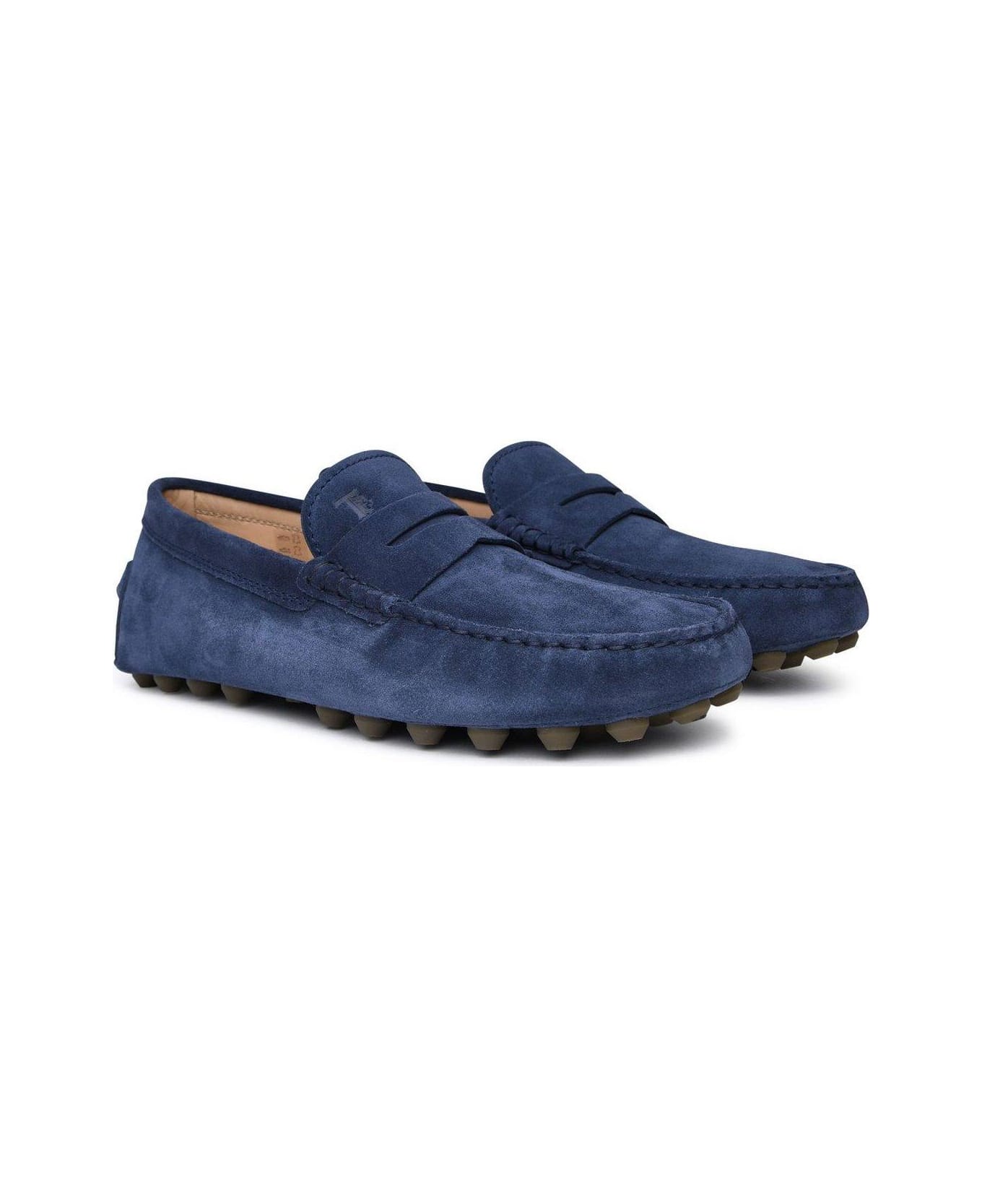 Tod's Gommino Bubble Loafers - BLUE