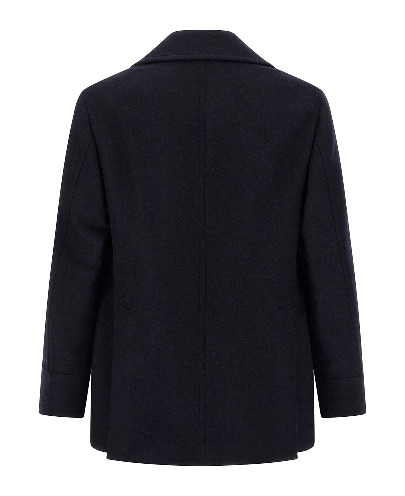 Brunello Cucinelli Double Flannel Caban
