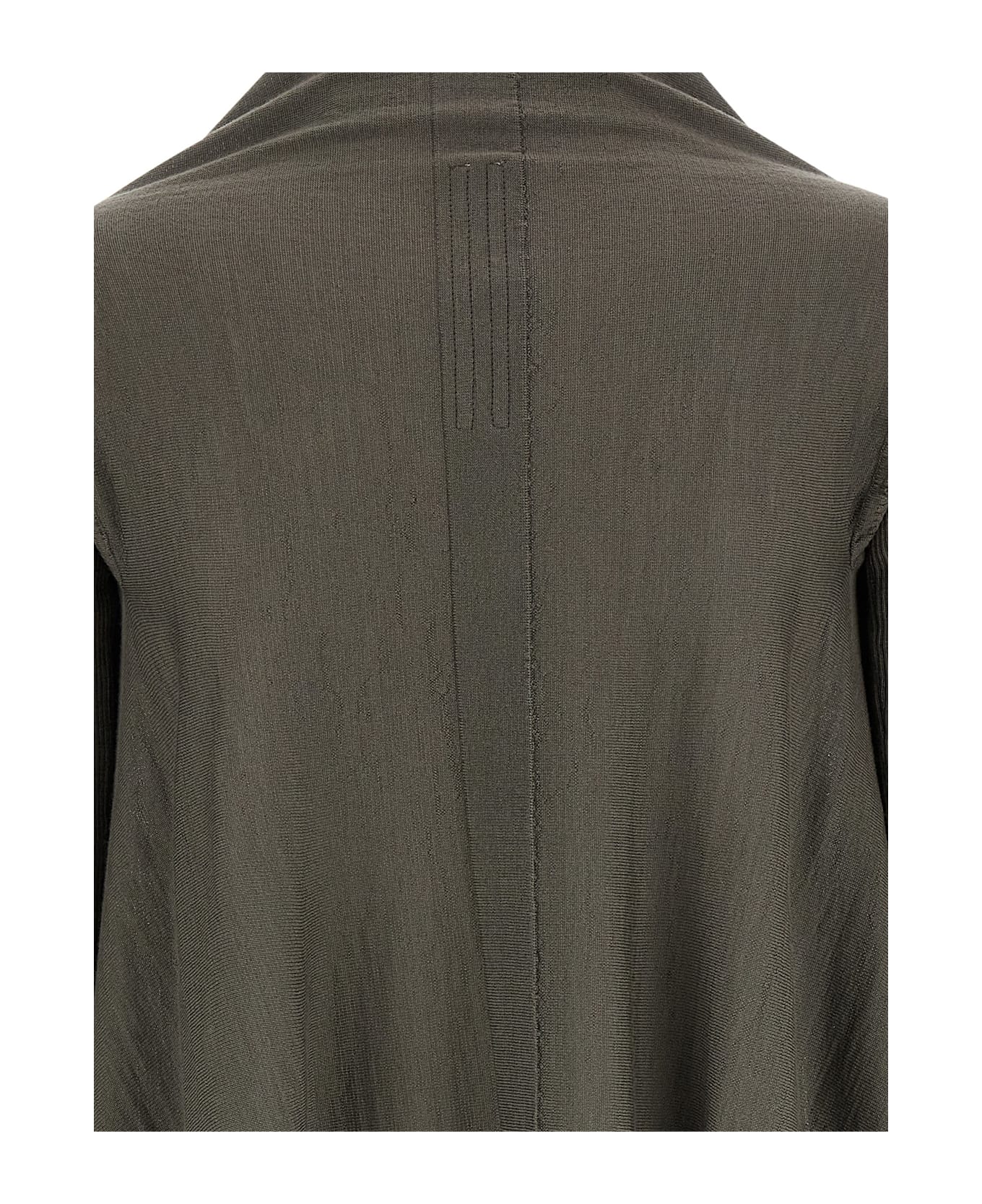 Rick Owens 'medium Wrap' Cardigan - Dust