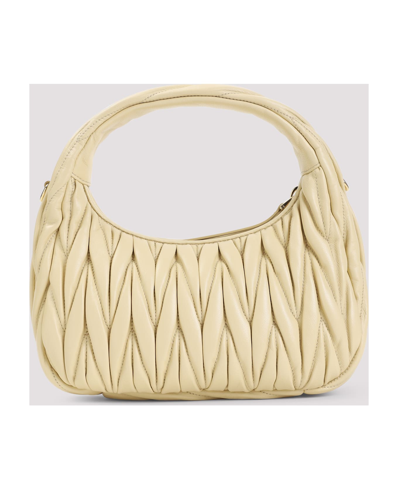Miu Miu Lamb Leather Handbag - Soia