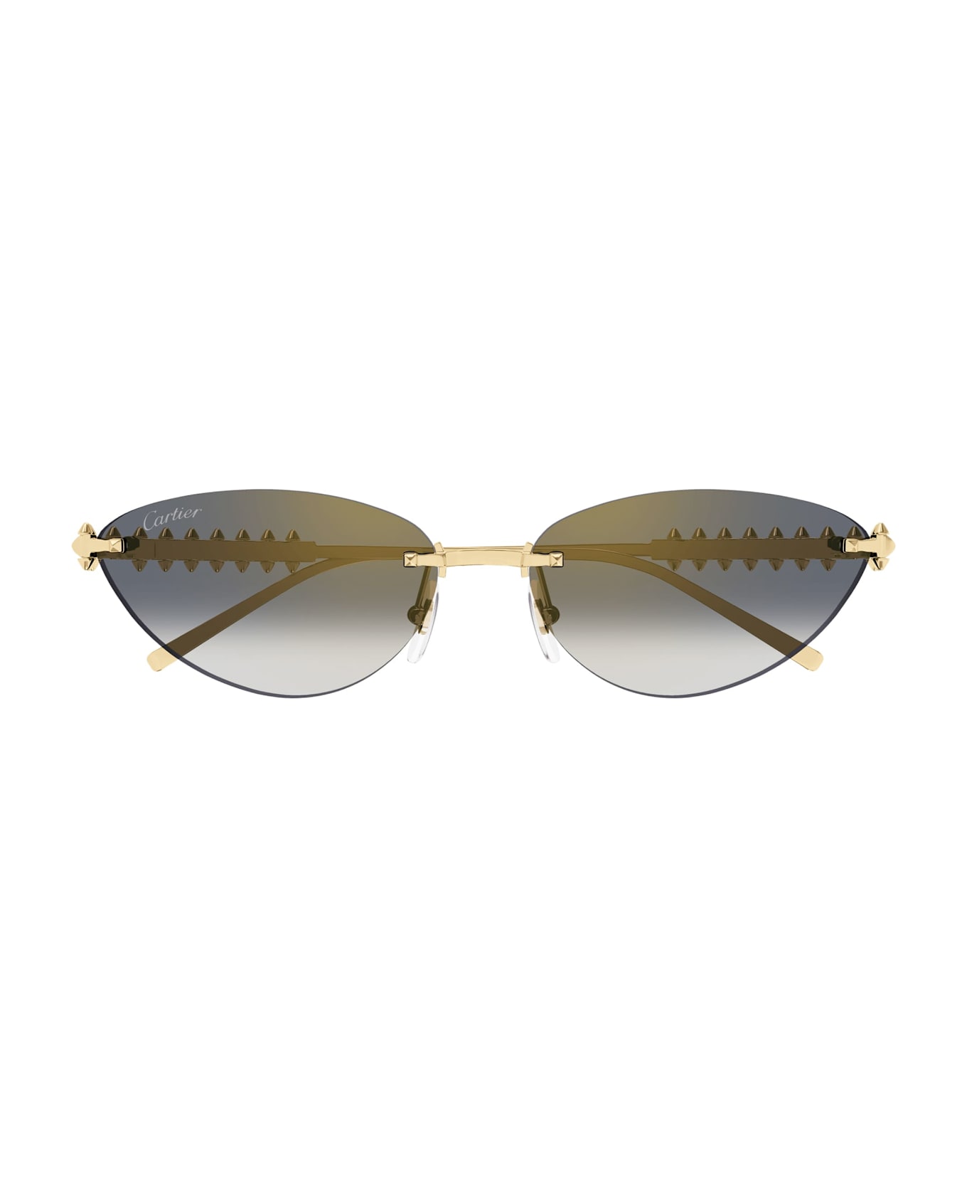 Cartier Eyewear Clash De Cartier Ct0543s-001 - Gold Sunglasses - Gold