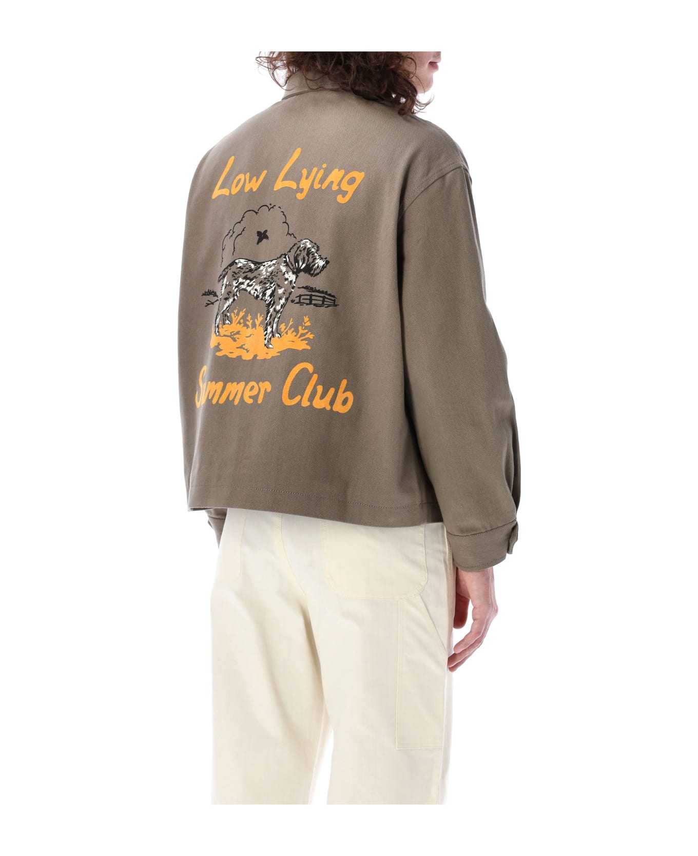 Bode Low Lying Summer Club Jacket - GREY