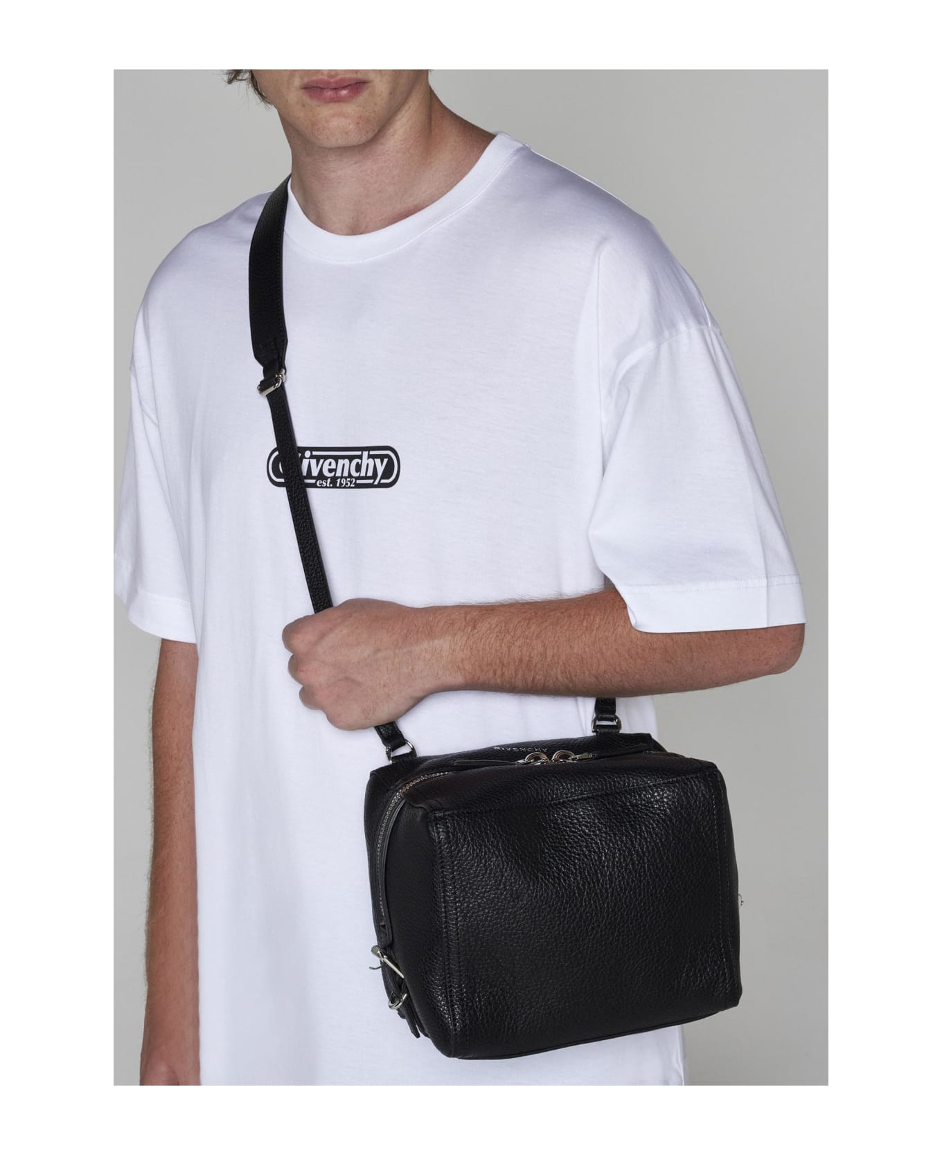 Givenchy Pandora Leather Small Bag - Black