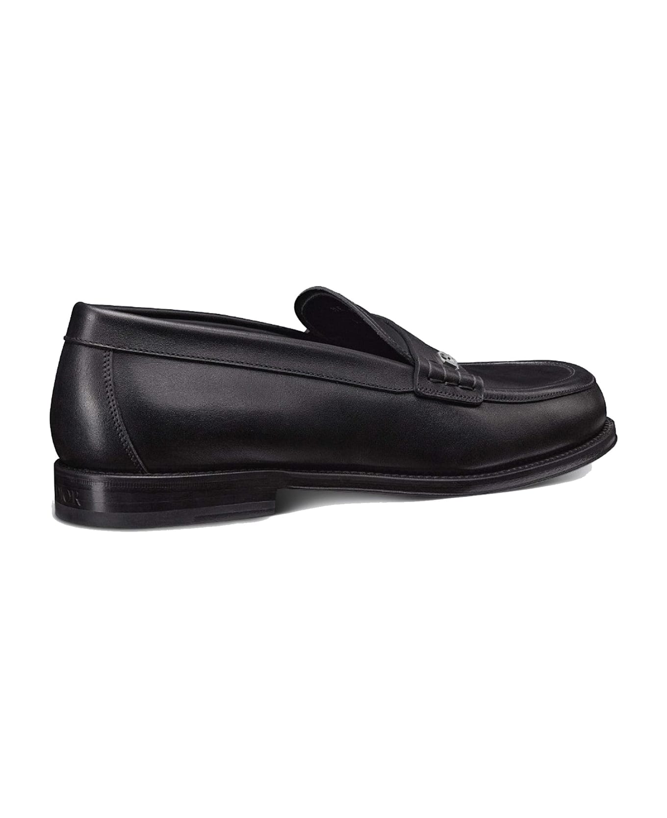 Dior Leather Loafers - Black