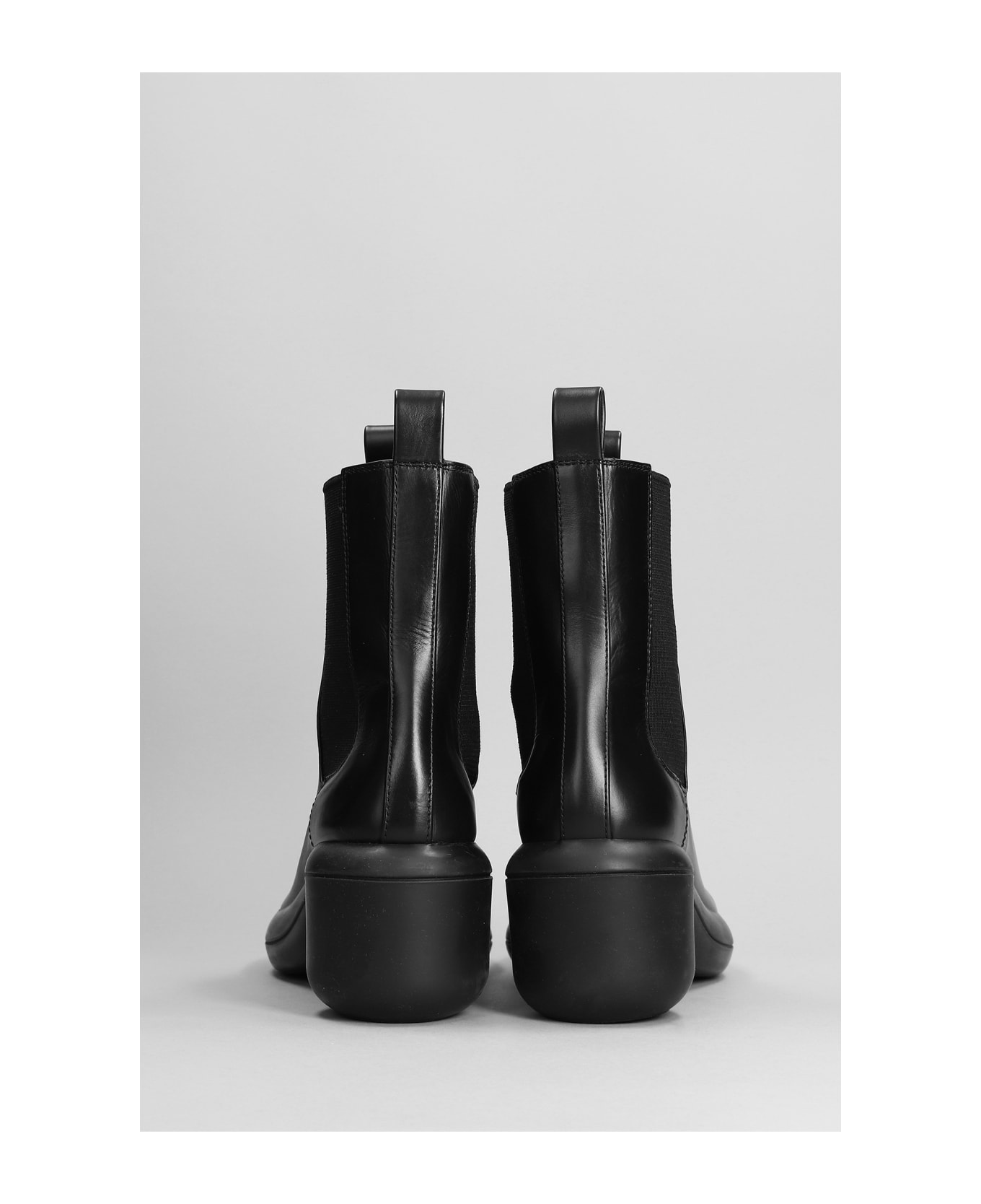 Jil Sander Leather Boot - BLACK