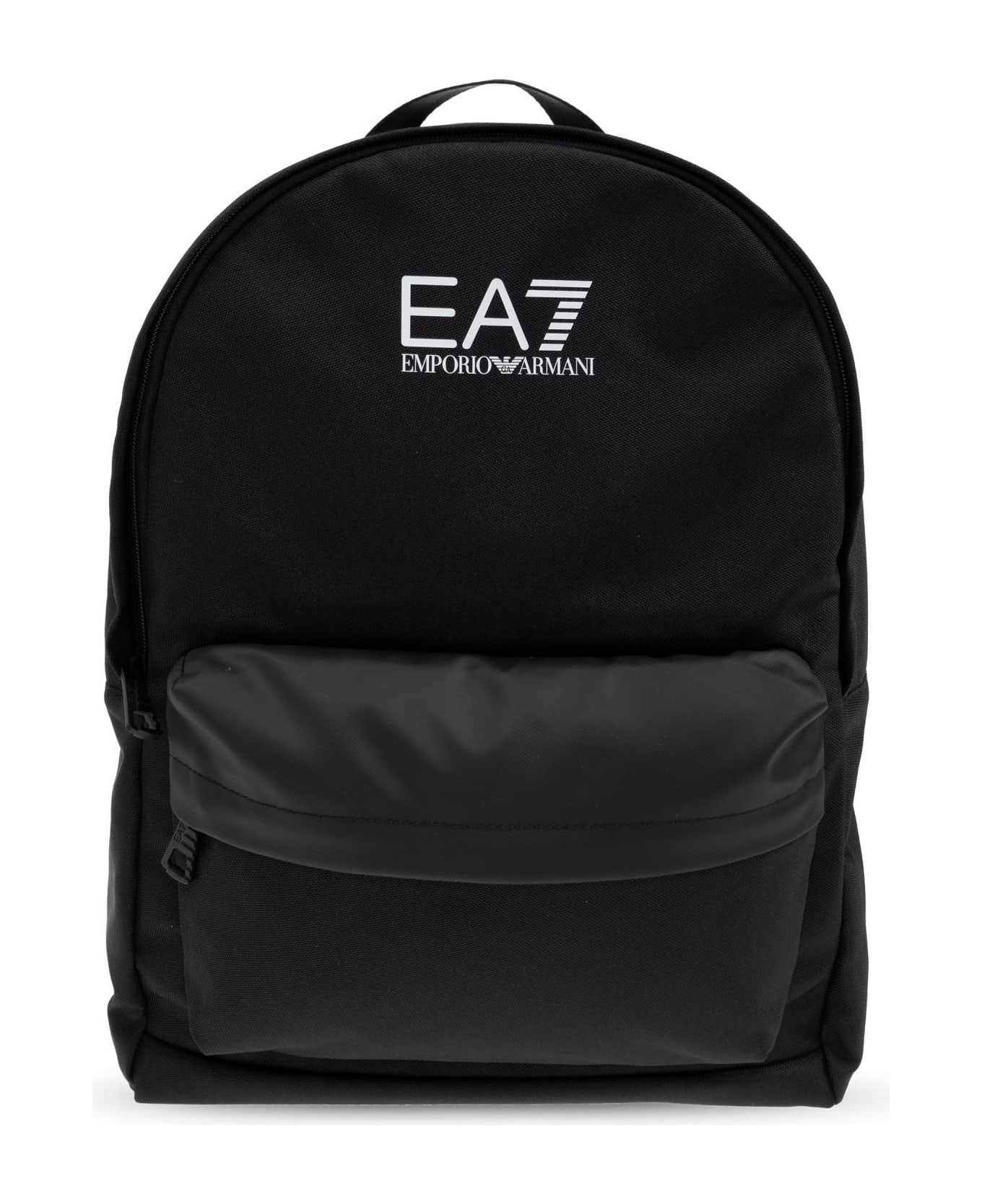 EA7 Emporio Armani Backpack With Logo - Black
