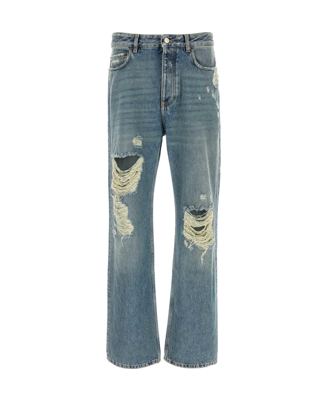 Balenciaga Denim Jeans - SUNBLEACHEDBLUE