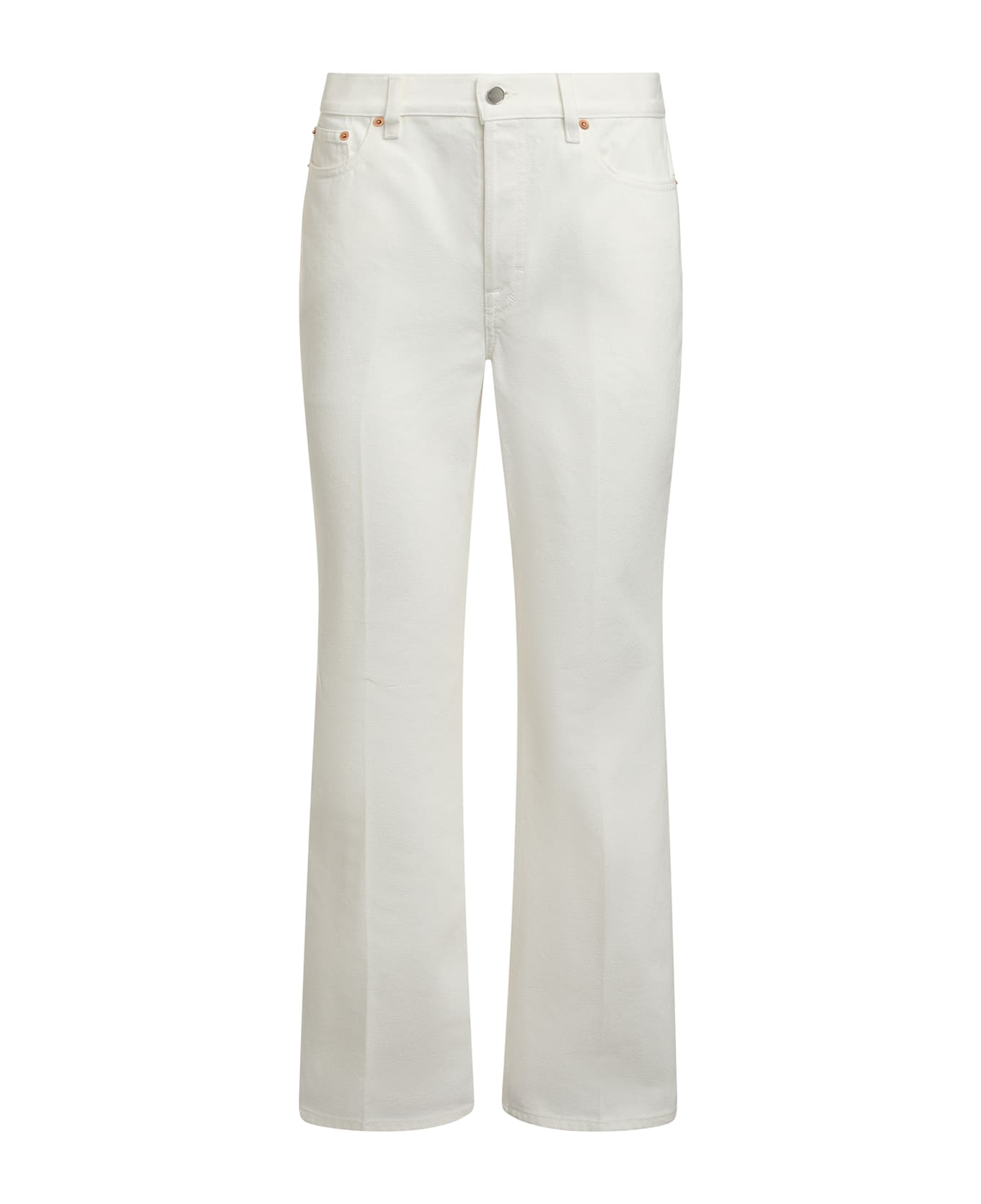 Gucci Flared Trousers - White