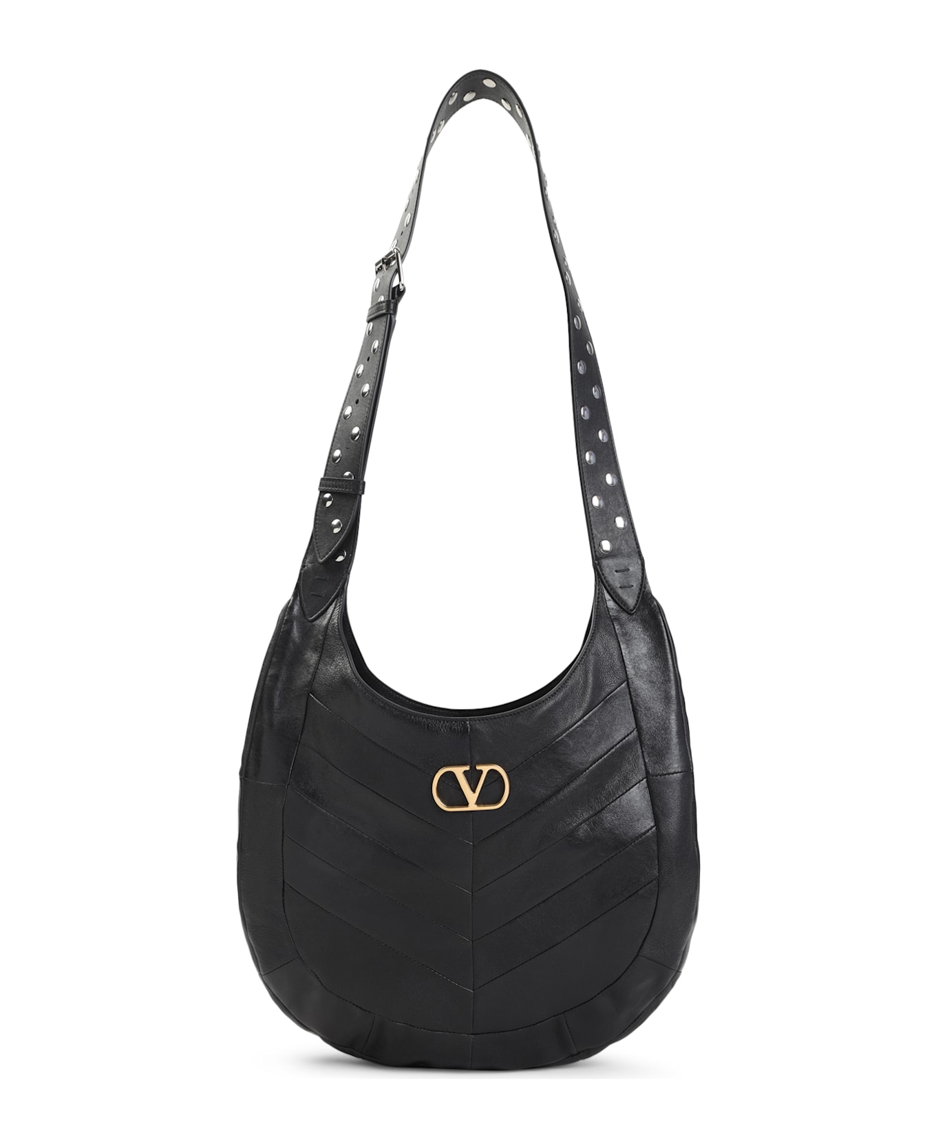 Valentino Garavani Hobo Shoulder Bag - No Nero