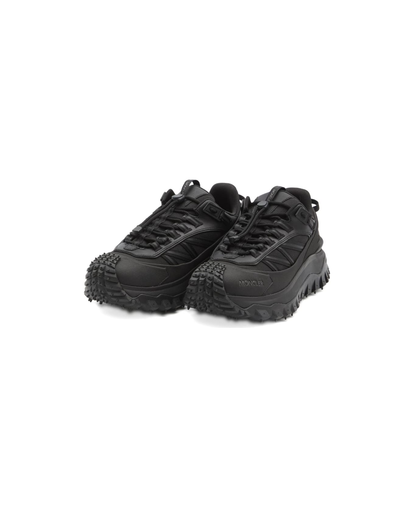 Moncler Trailgrip Gtx Low Sneakers - Black