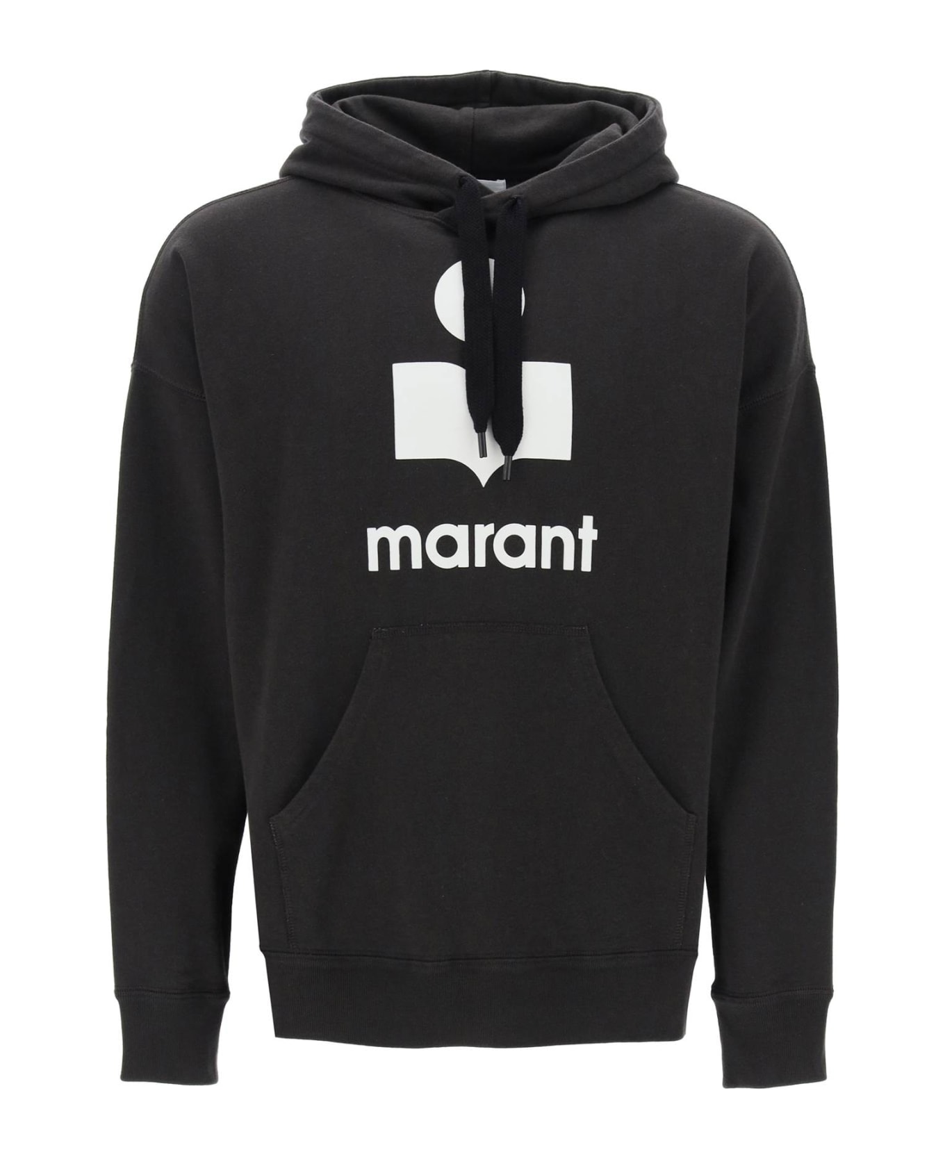 Isabel Marant Hoodie - Faded Black/ecru