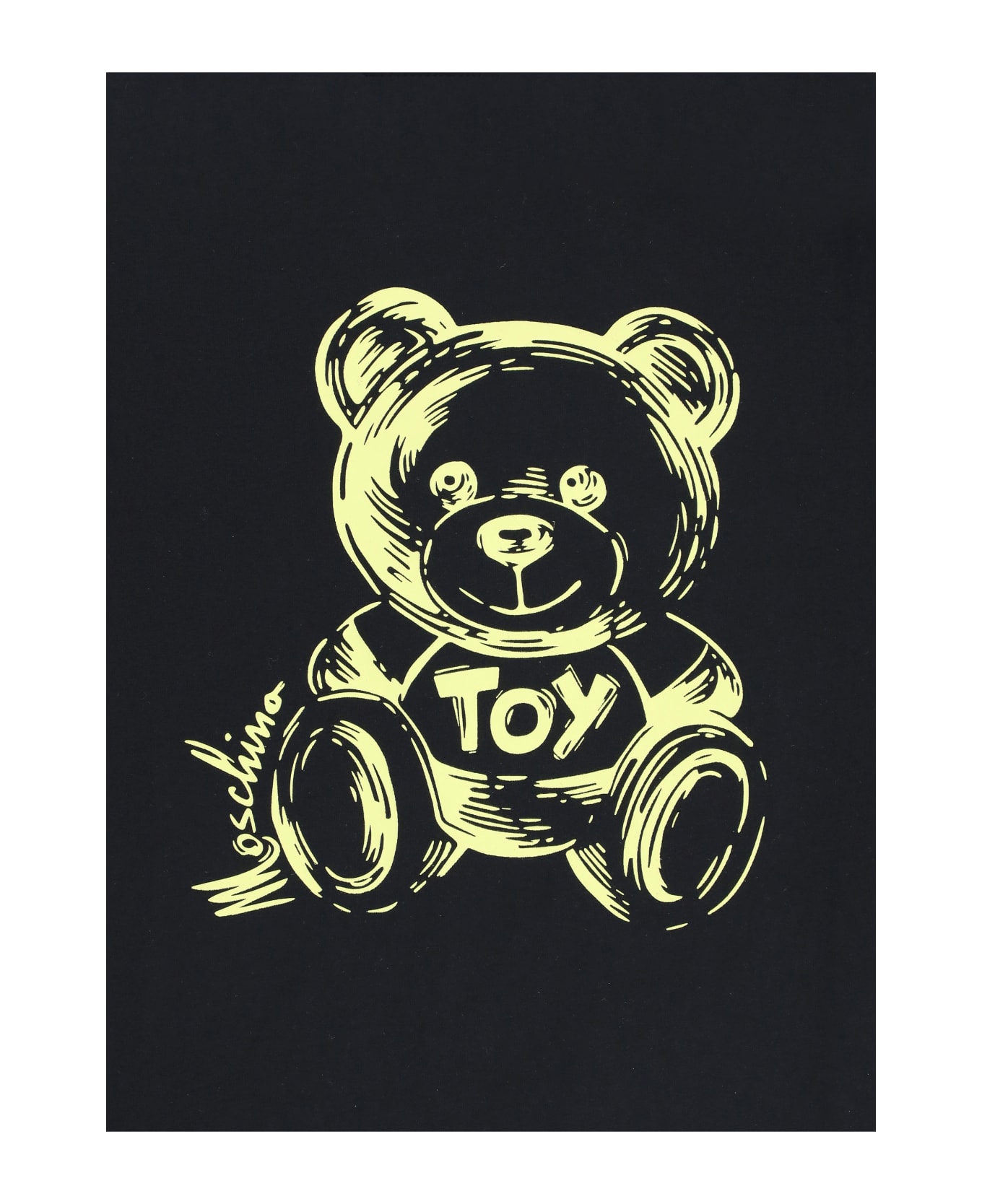 Moschino T-shirt With Print - Black
