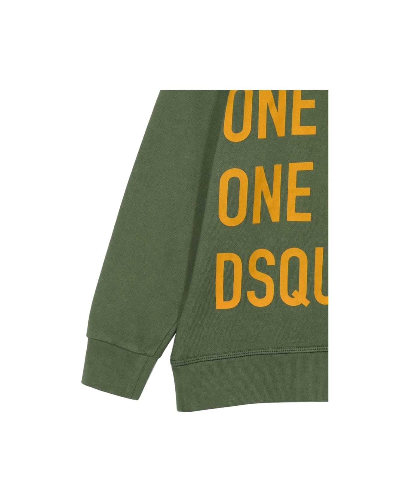 Dsquared2 One Life One Planet Sweatshirt - GREEN ニットウェア＆スウェットシャツ