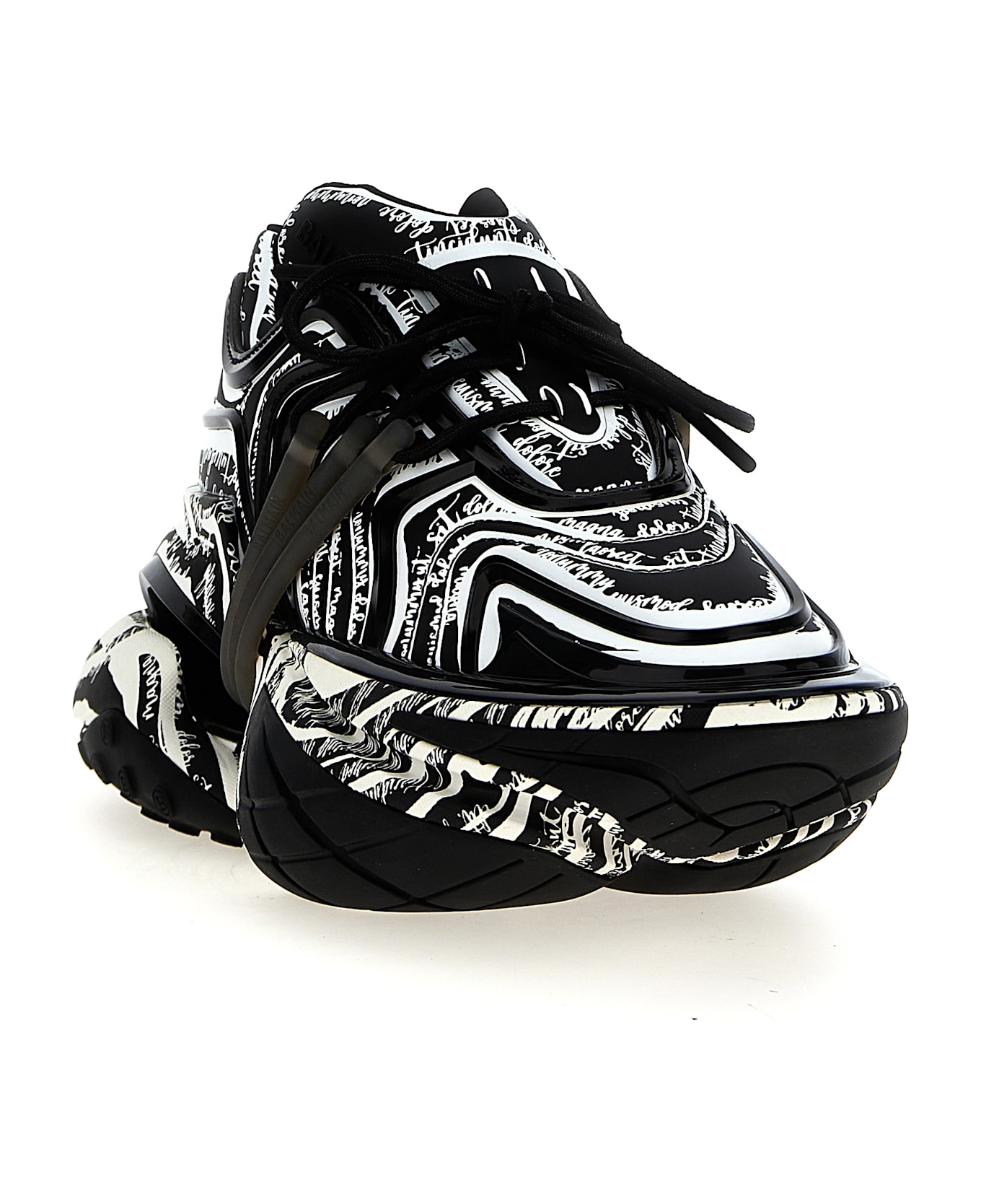 Balmain 
unicorn
 Sneakers - Noir/Blanc