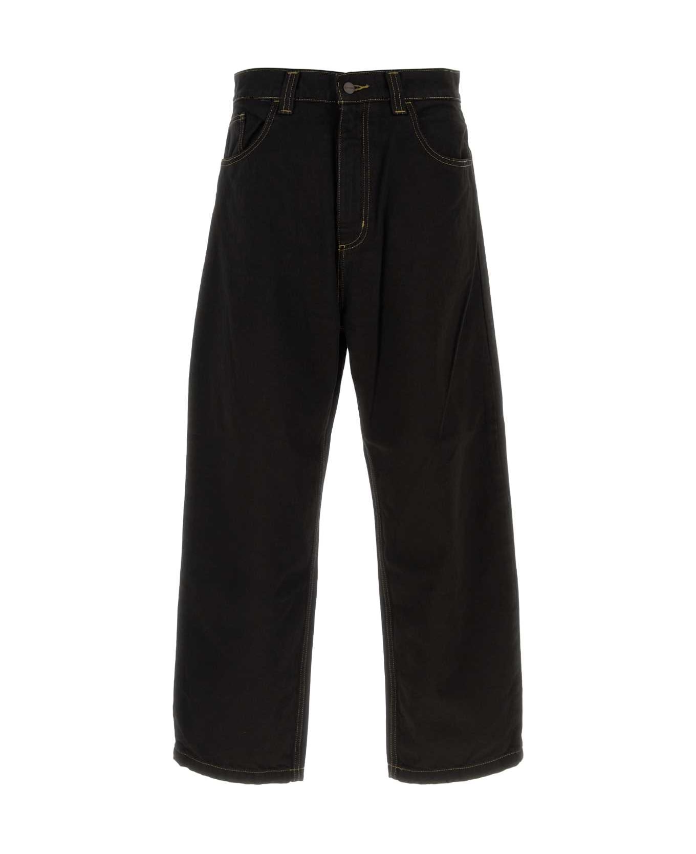 Carhartt Black Denim Brandon Pant - BLACKRINSED