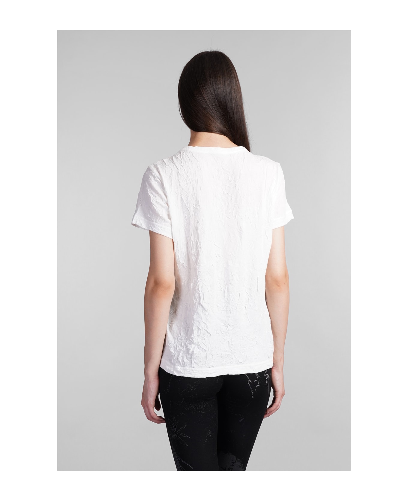 Yohji Yamamoto T-shirt In White Cotton - white