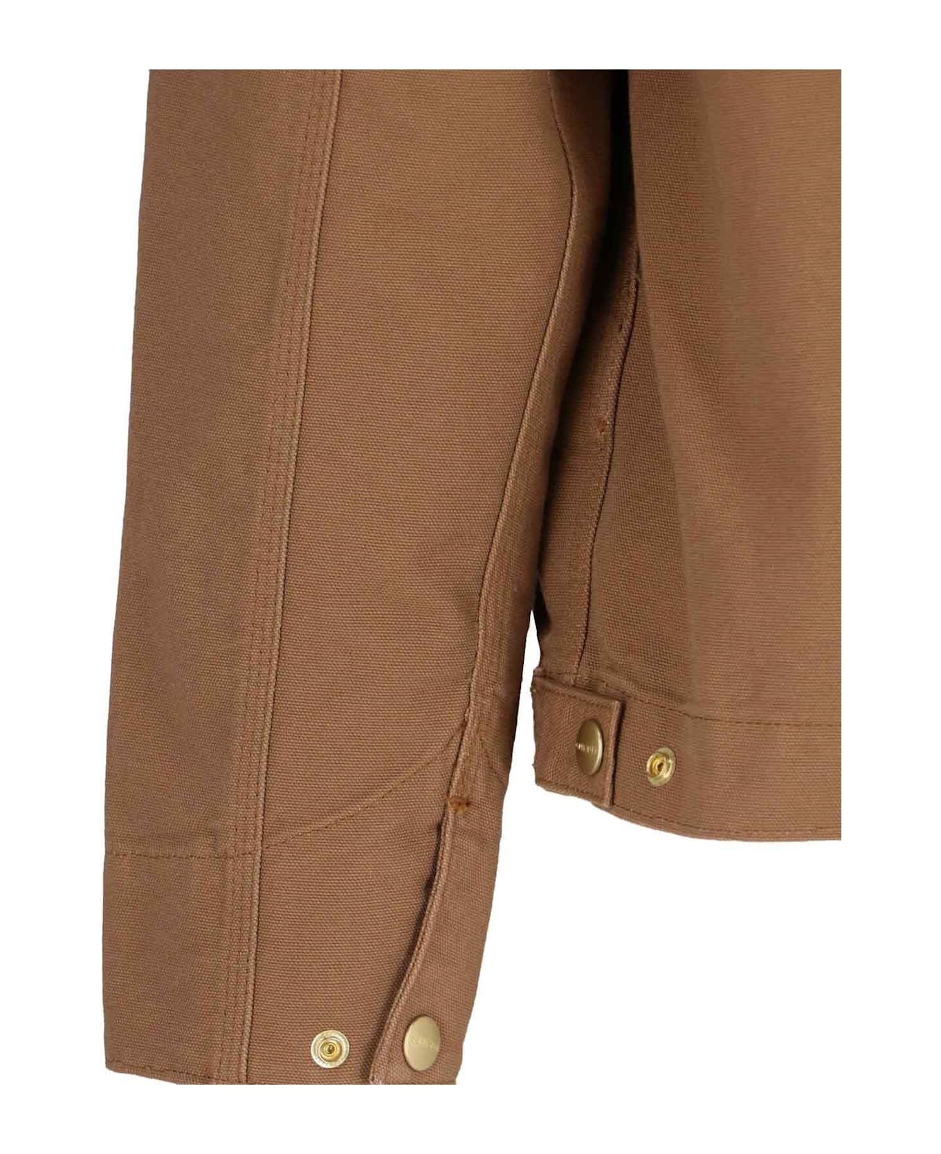 Carhartt 
detroit
 Zip Jacket - BROWN