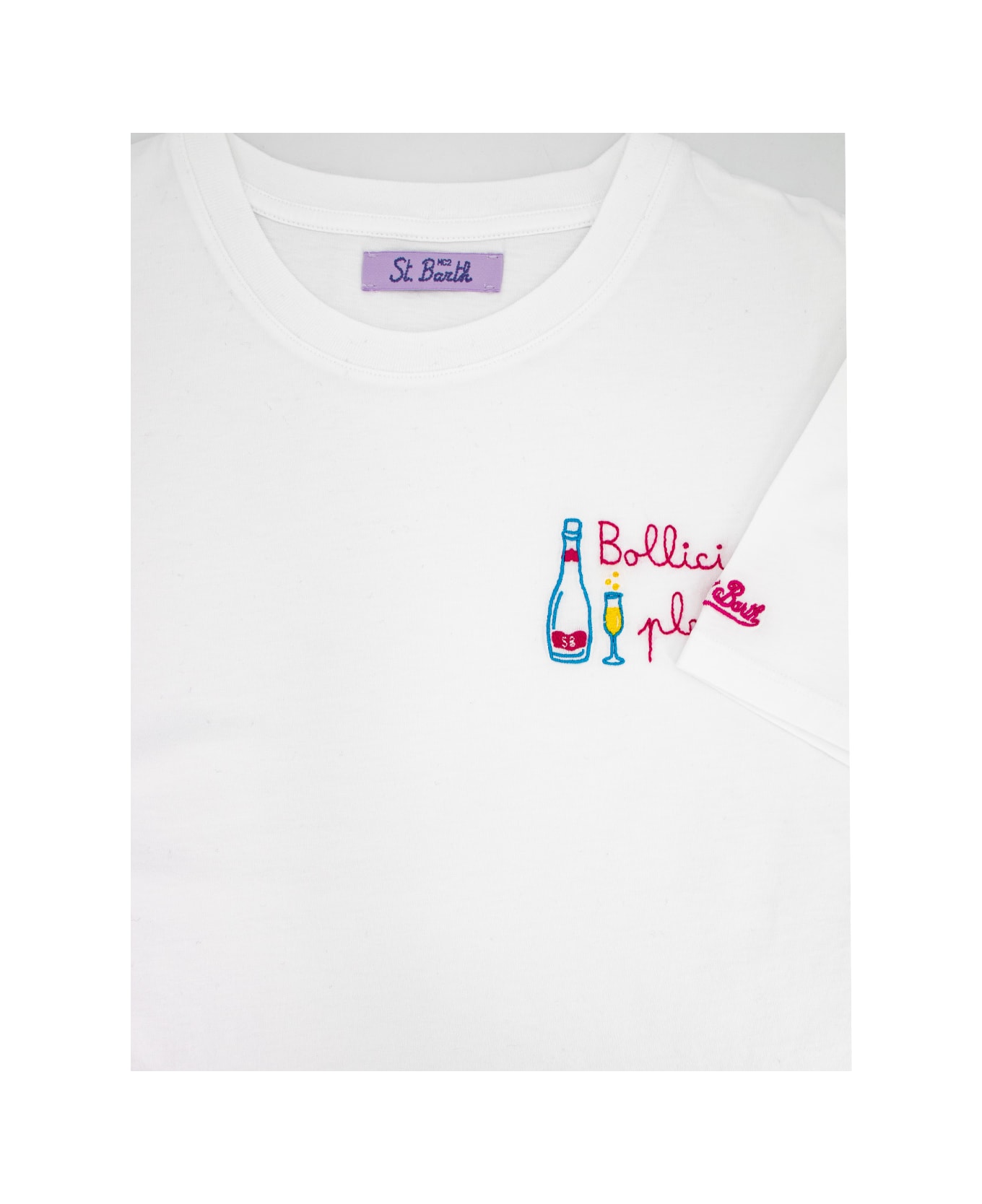 MC2 Saint Barth T-shirt - BOLLICINE PLEASE 01 EMB