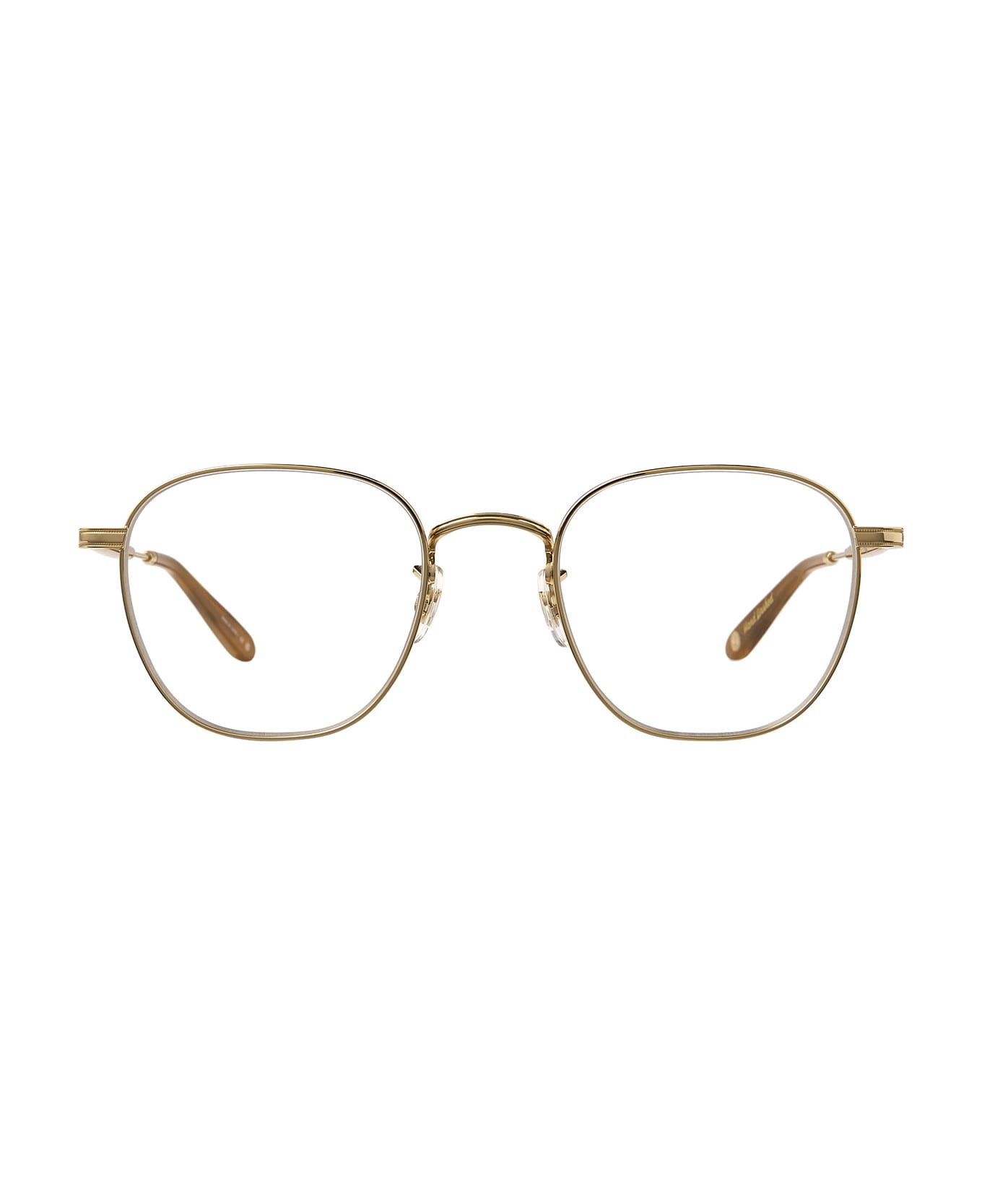 Garrett Leight Grant M Gold-sierra Tortoise Glasses - Gold-Sierra Tortoise