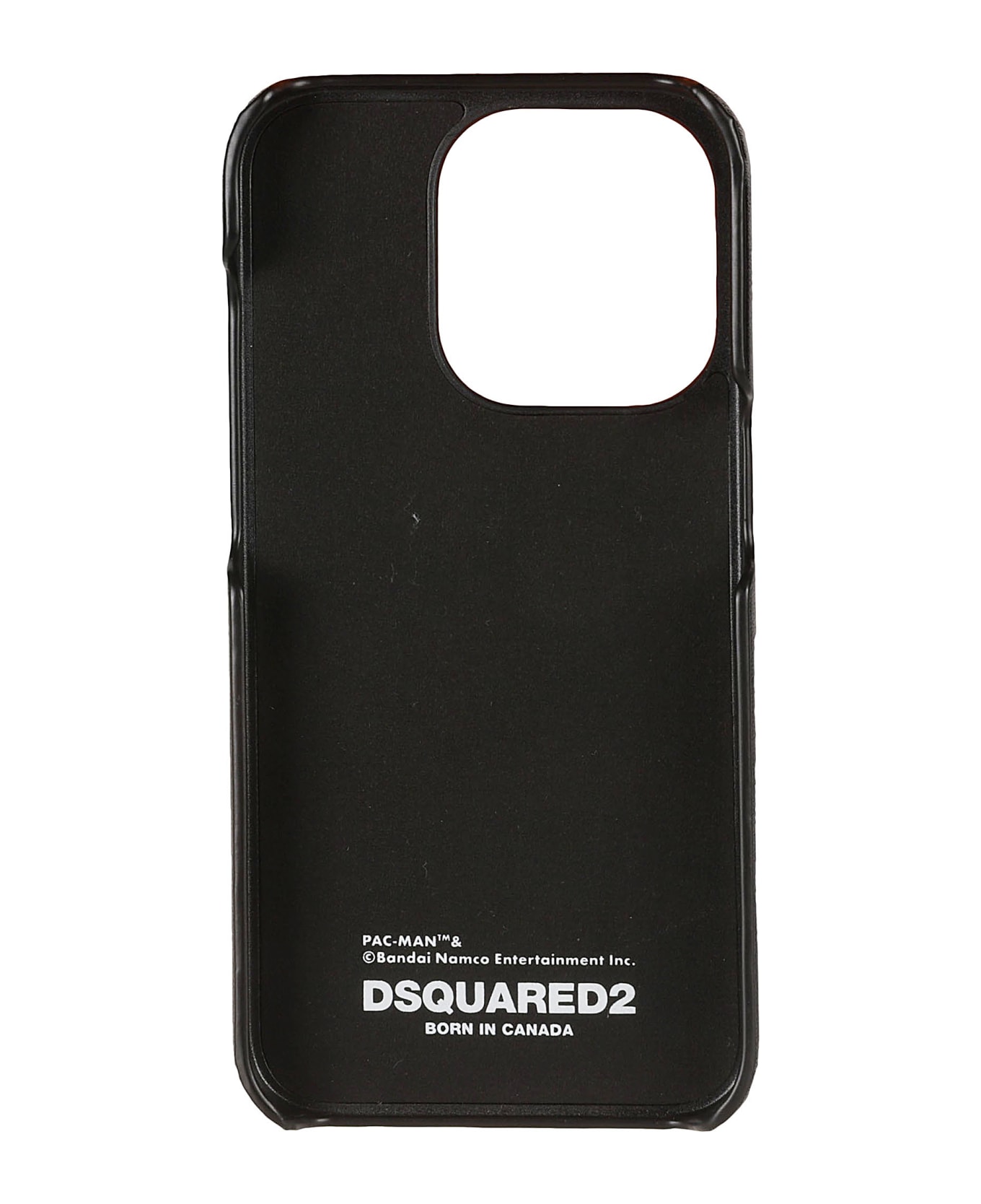 Dsquared2 Pac-man Iphone Cover - Nero デジタルアクセサリー