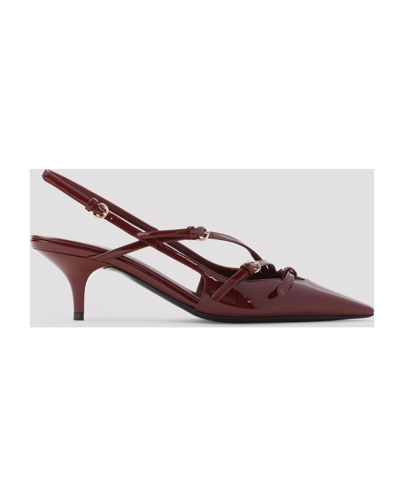 Miu Miu Patent Calf Leather Pumps - Porpora