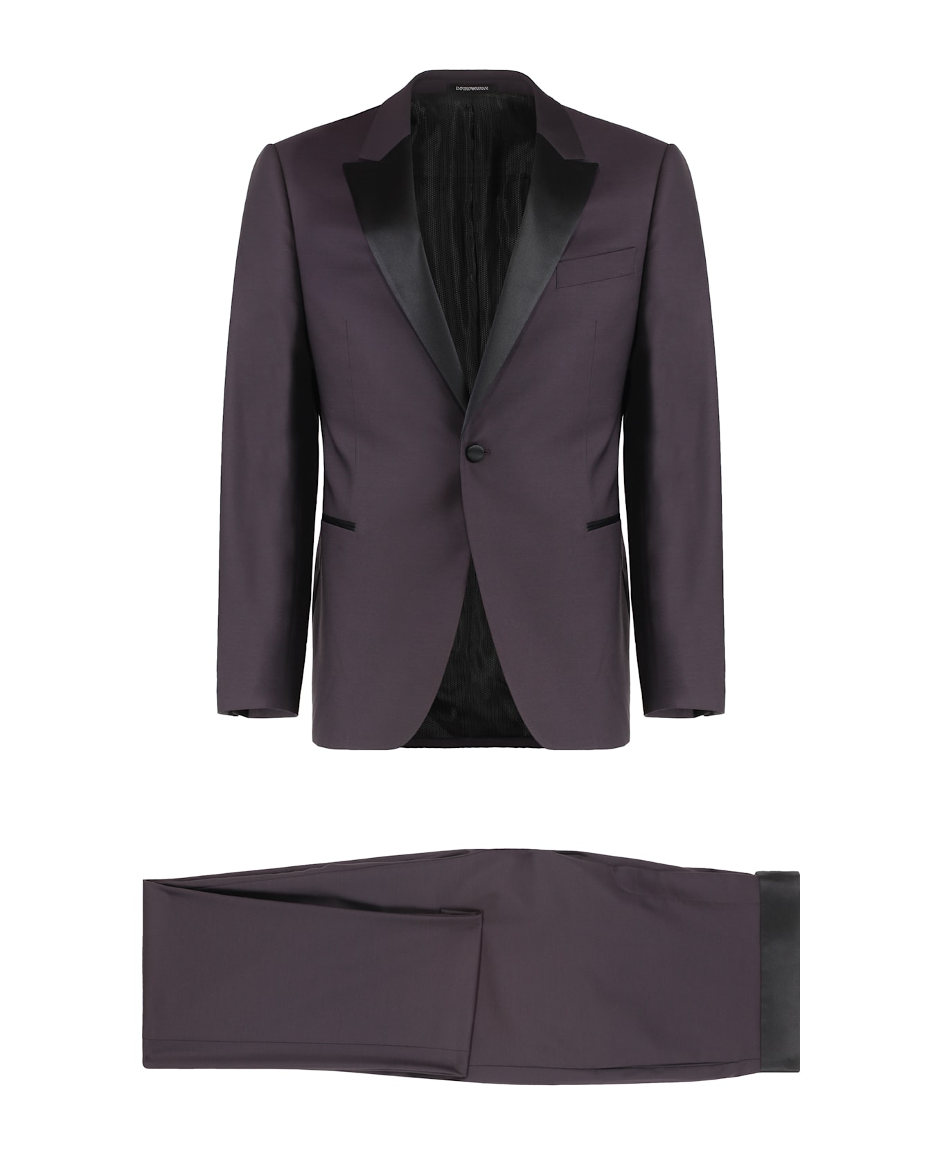 Emporio Armani Wool Two-pieces Suit - Red-purple or grape