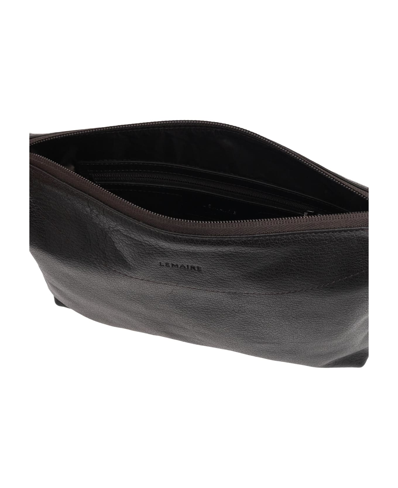 Lemaire Shoulder Bag 
folio Small` - BROWN