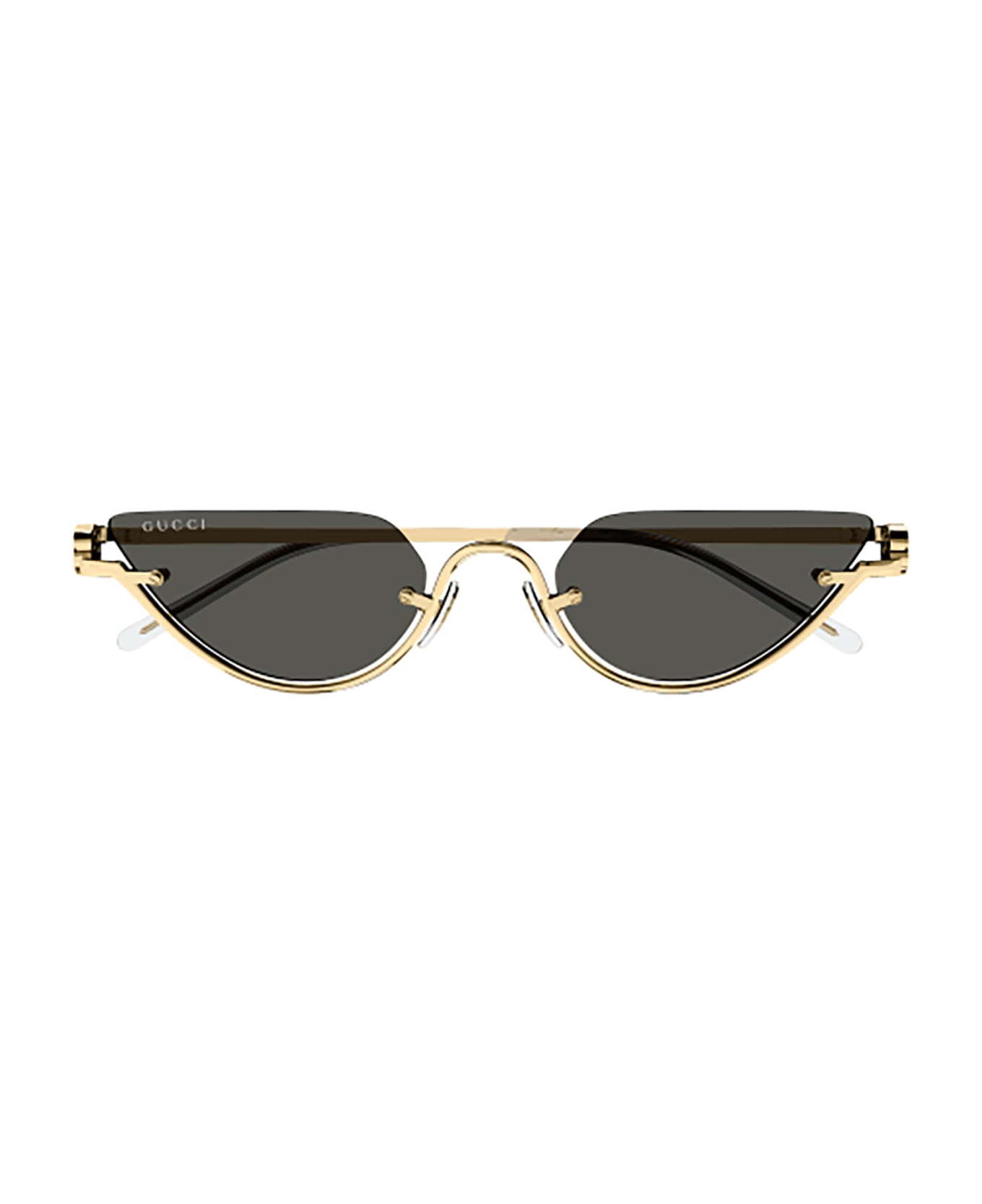 Gucci Eyewear GG1603S Sunglasses - Gold Gold Grey