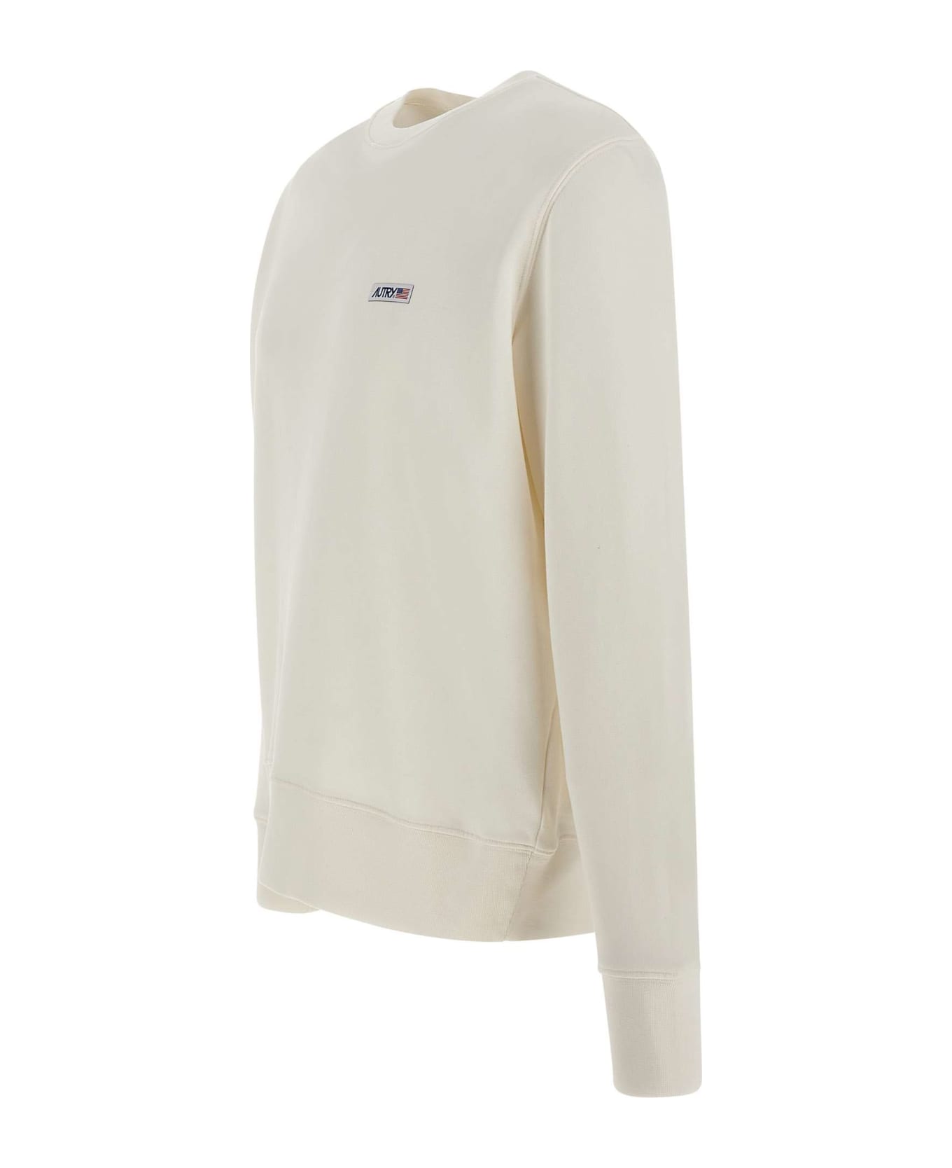 Autry 'main Man Apparel' Cotton Sweatshirt - WHITE