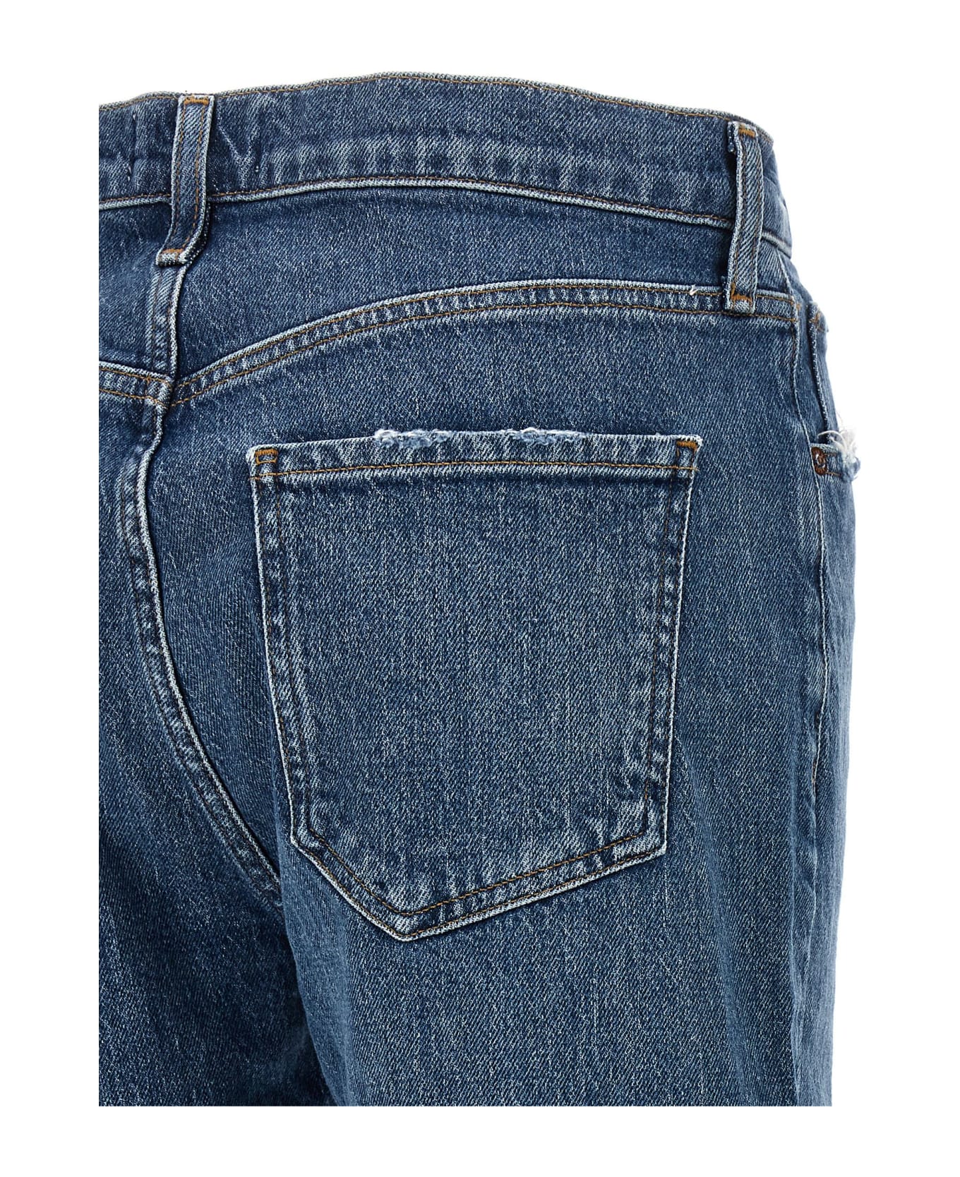 AGOLDE 'riley Long' Jeans - Blue