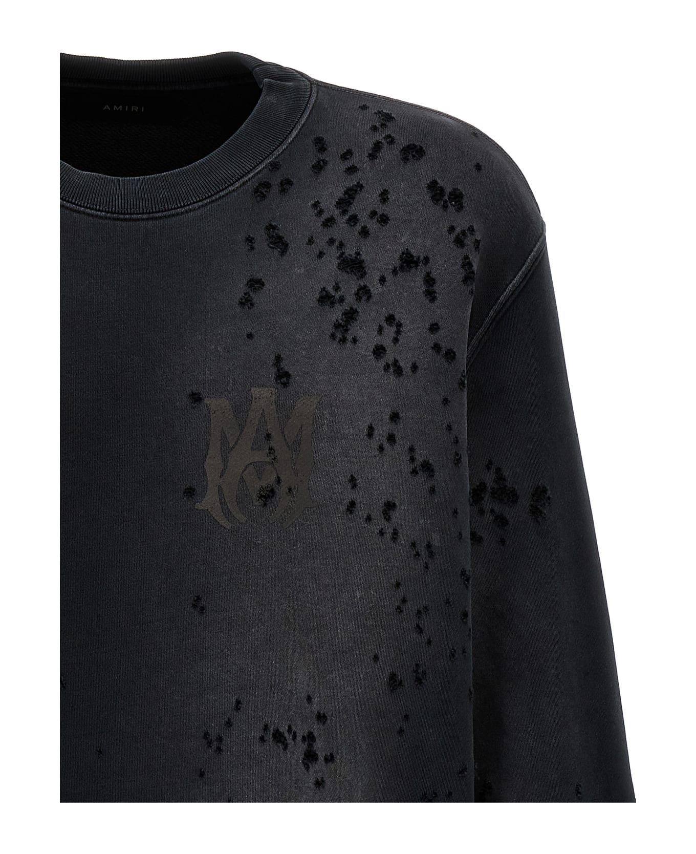 AMIRI 'ma Logo Shotgun' Sweatshirt - Black  