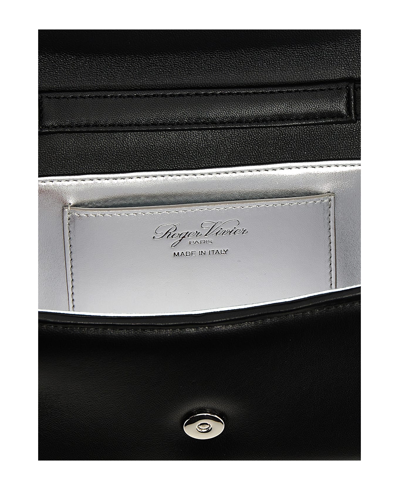Roger Vivier Pilgrim Micro Handbag - Black