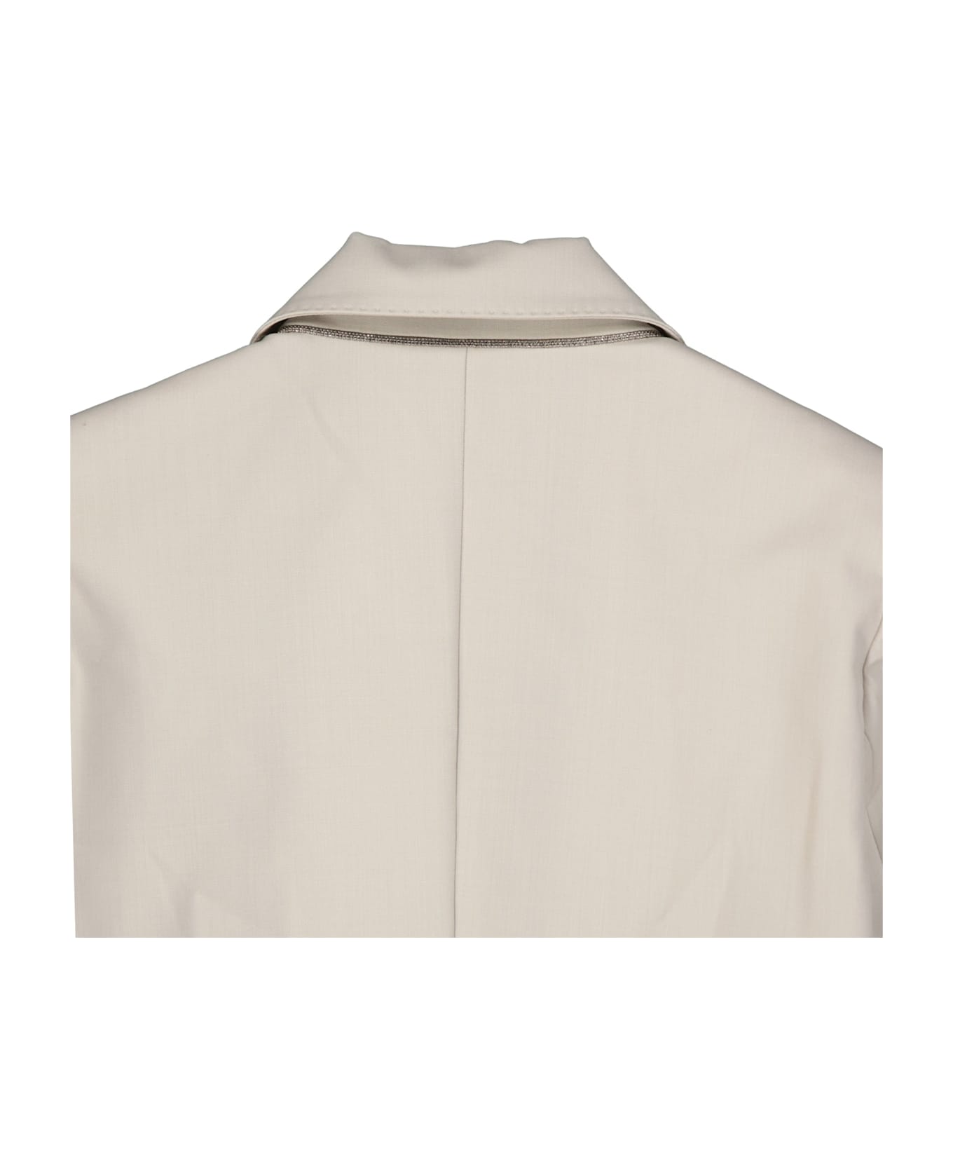 Brunello Cucinelli Wool Jacket - Beige