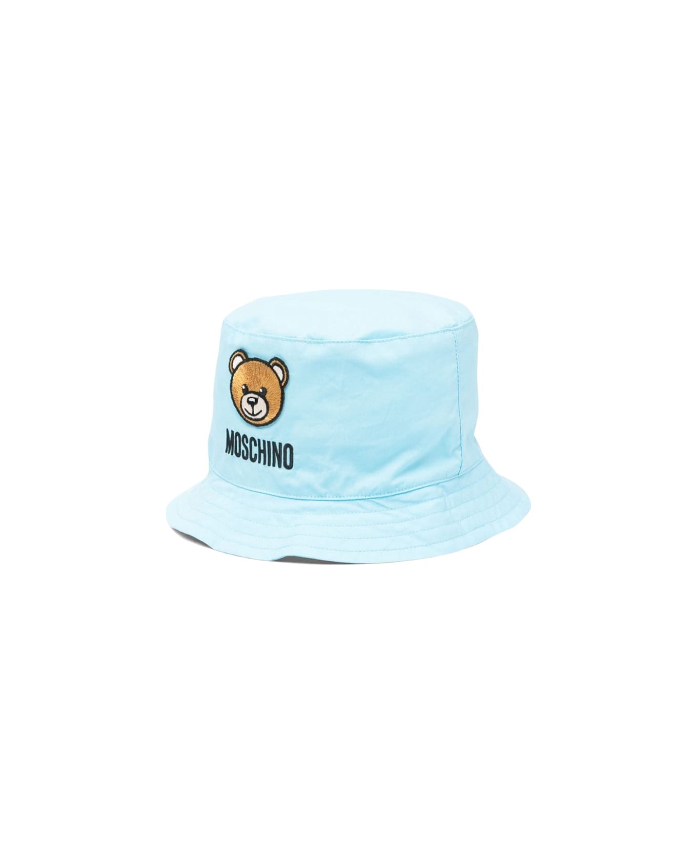 Moschino Hat With Gift Box - BLUE