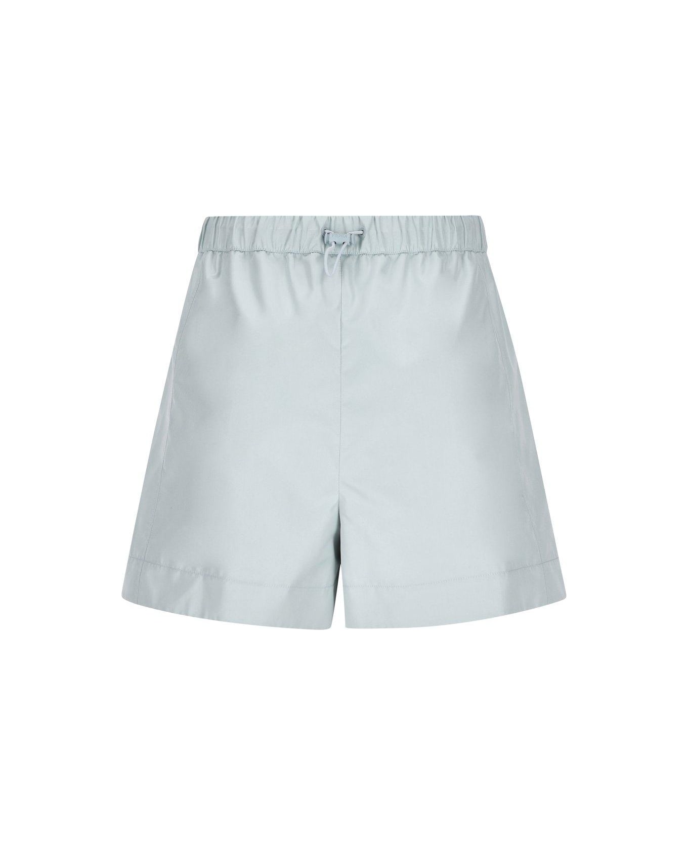 Fendi Logo Printed Shorts - Clear Blue ショートパンツ