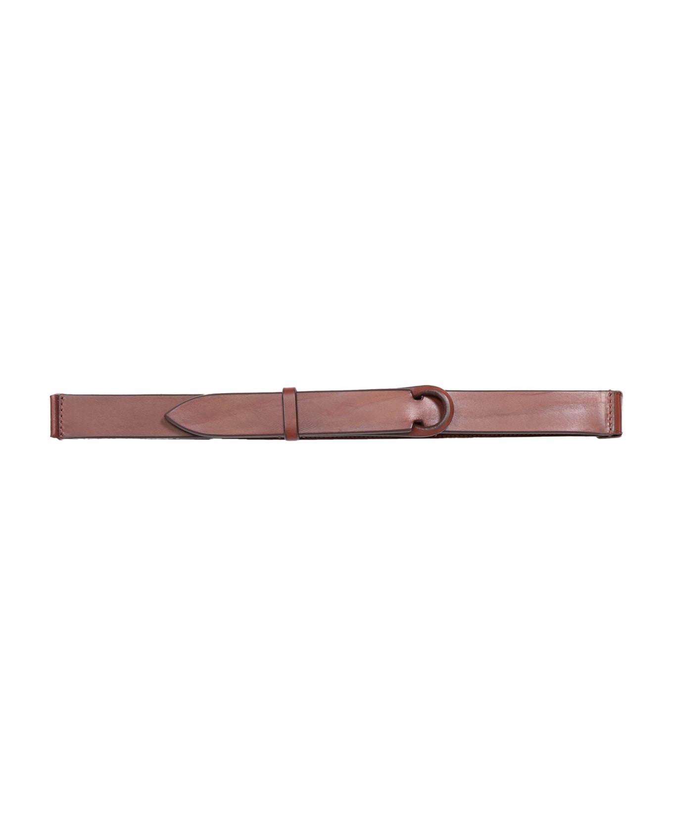 Orciani Leather Belt - Marrone